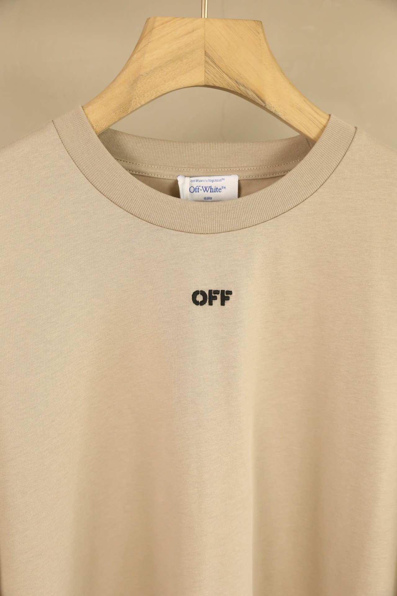 Off-White Crew Neck T-Shirt OW Printed Short Sleeve Top - S to XL 8 a1716532243442 1632