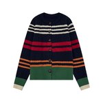 Ralph Lauren Clothing Cardigans Coats & Jackets Knit Sweater Brown Khaki Corduroy Knitting Fall/Winter Collection