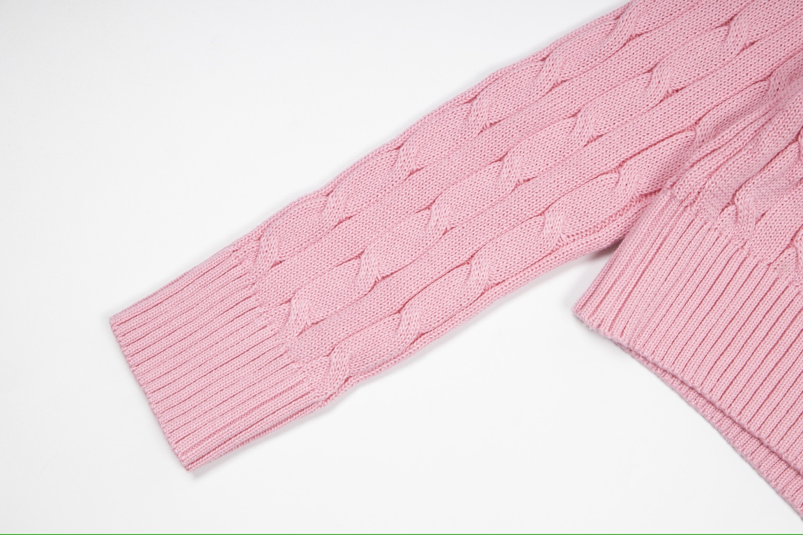 Fashionable Cotton Knit Sweater B81 by Ralph Laureenlav - 图片 7