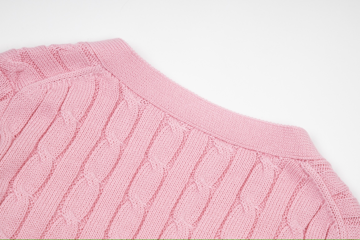 Fashionable Cotton Knit Sweater B81 by Ralph Laureenlav - 图片 8