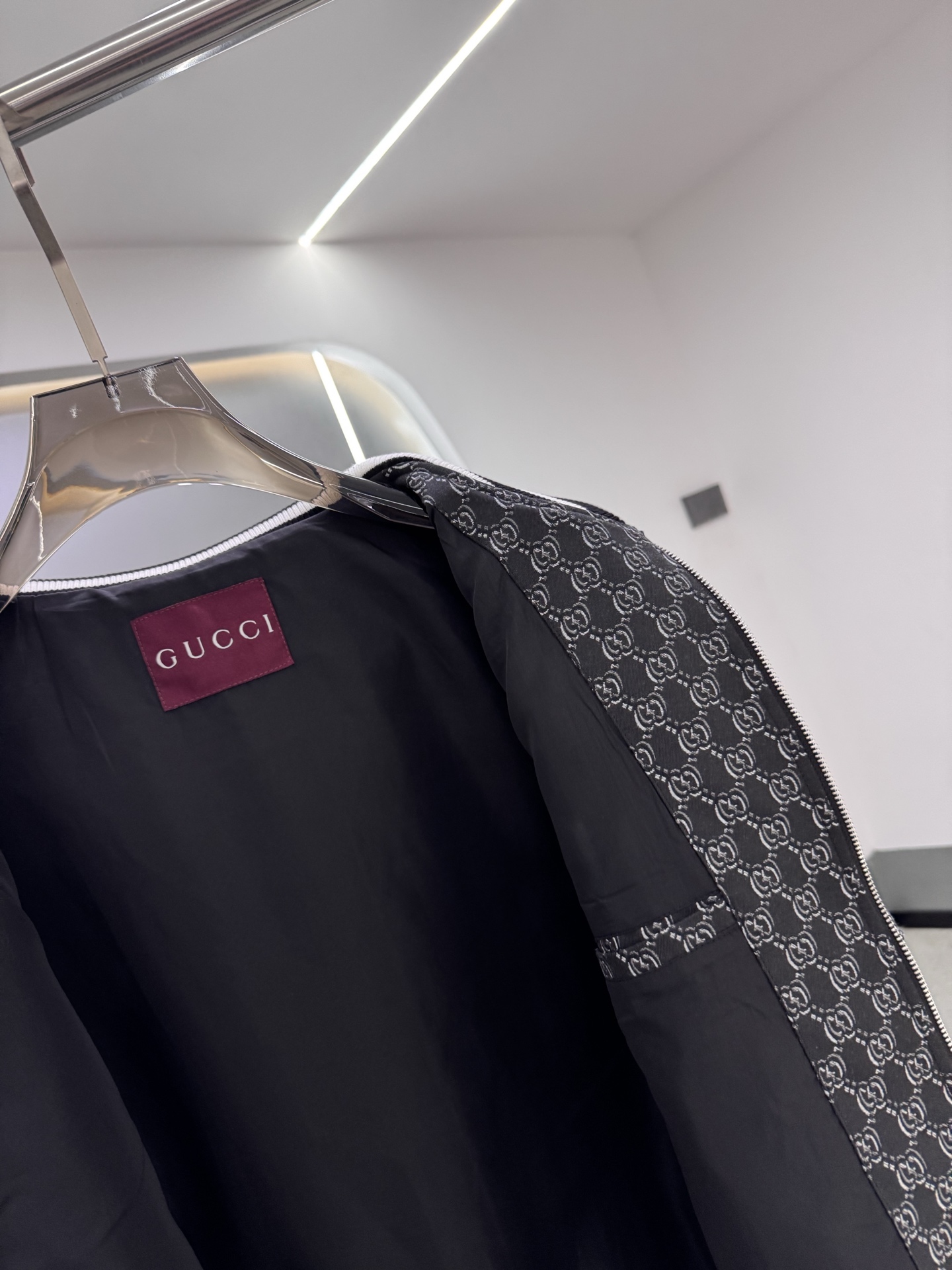 G家 官网同款，三标齐全！2025春夏新款男士夹克外套，时尚休闲高端版本！专柜定制面料 透气舒适度高，细