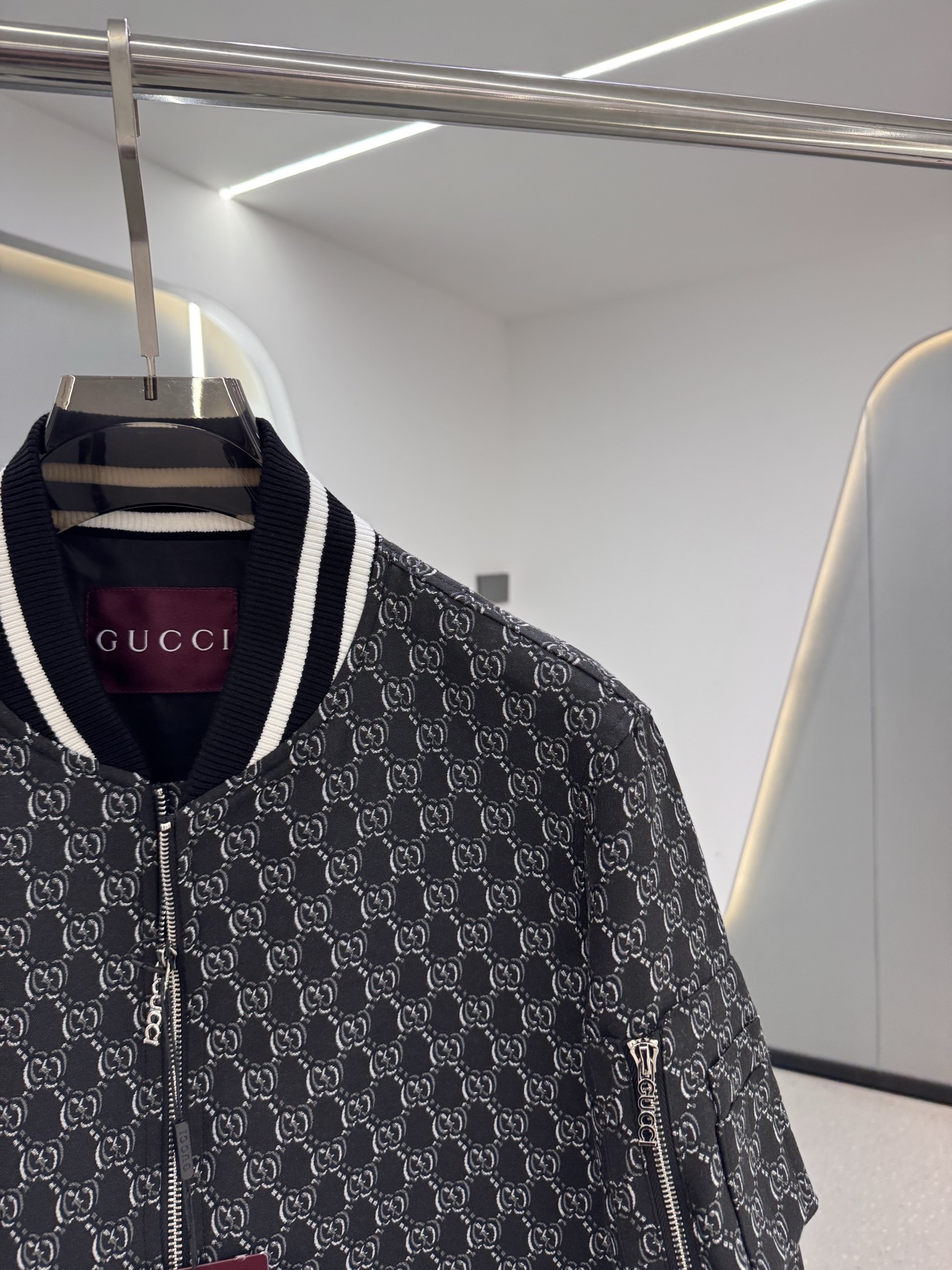 G家 官网同款，三标齐全！2025春夏新款男士夹克外套，时尚休闲高端版本！专柜定制面料 透气舒适度高，细