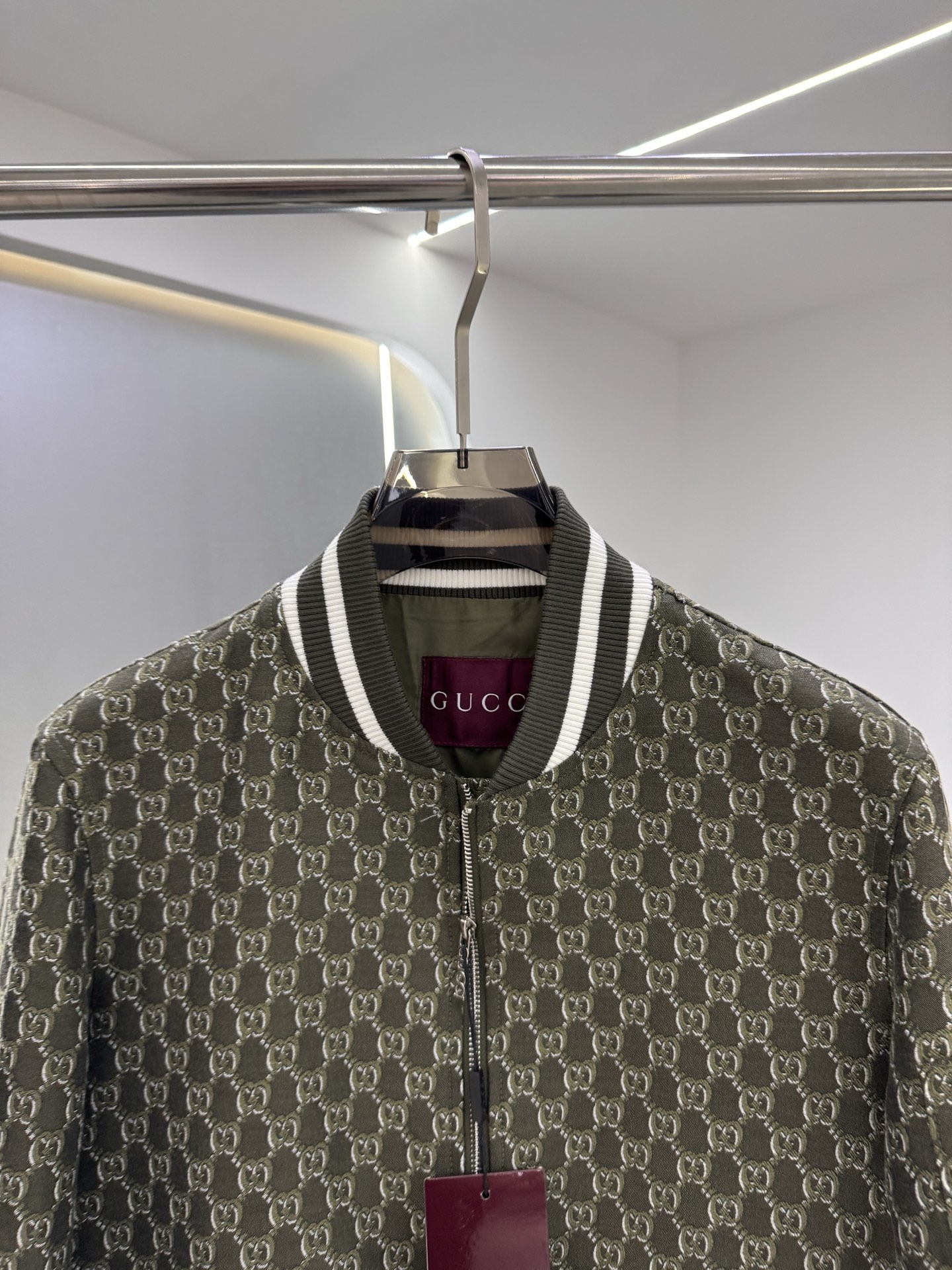 G家 官网同款，三标齐全！2025春夏新款男士夹克外套，时尚休闲高端版本！专柜定制面料 透气舒适度高，细