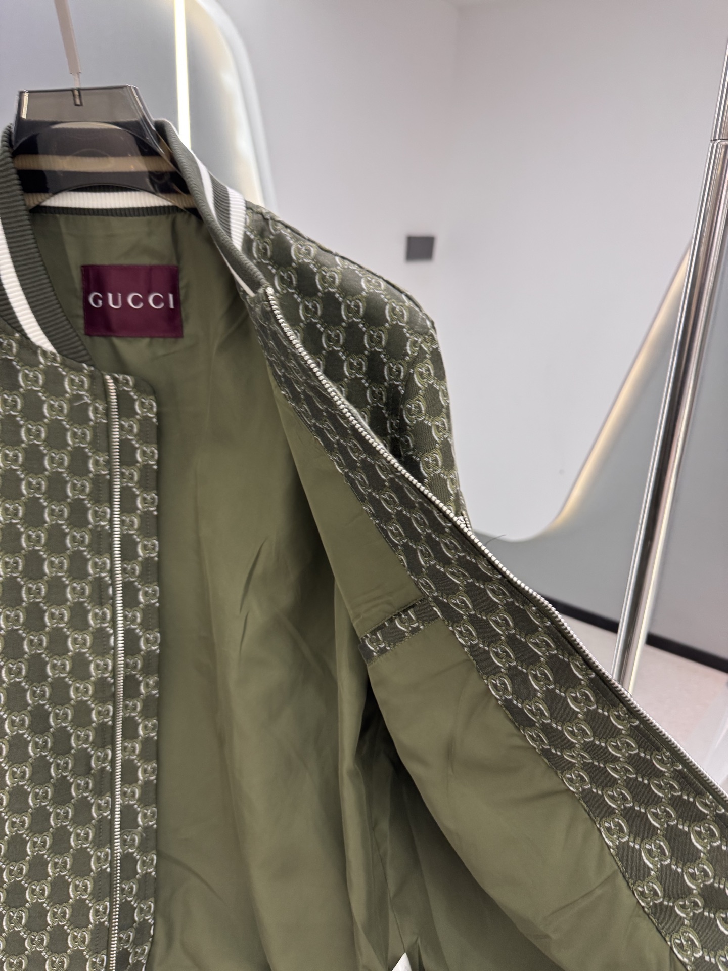 G家 官网同款，三标齐全！2025春夏新款男士夹克外套，时尚休闲高端版本！专柜定制面料 透气舒适度高，细