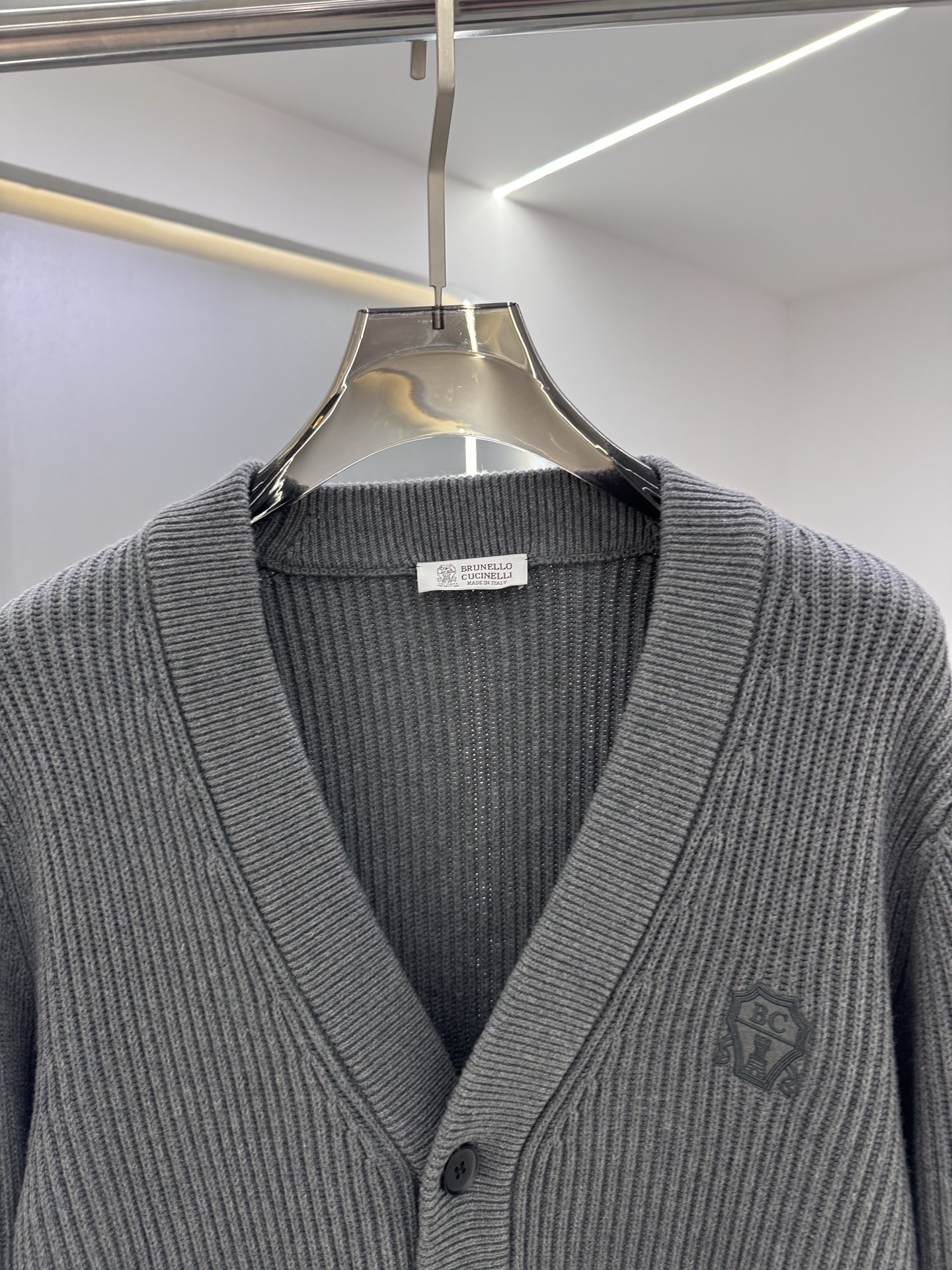 🔥BC 官网最新款秋冬14针高密提花针织开衫 甄选440克14针棉混纺材质 既有棉的质感软糯亲肤又具有糯