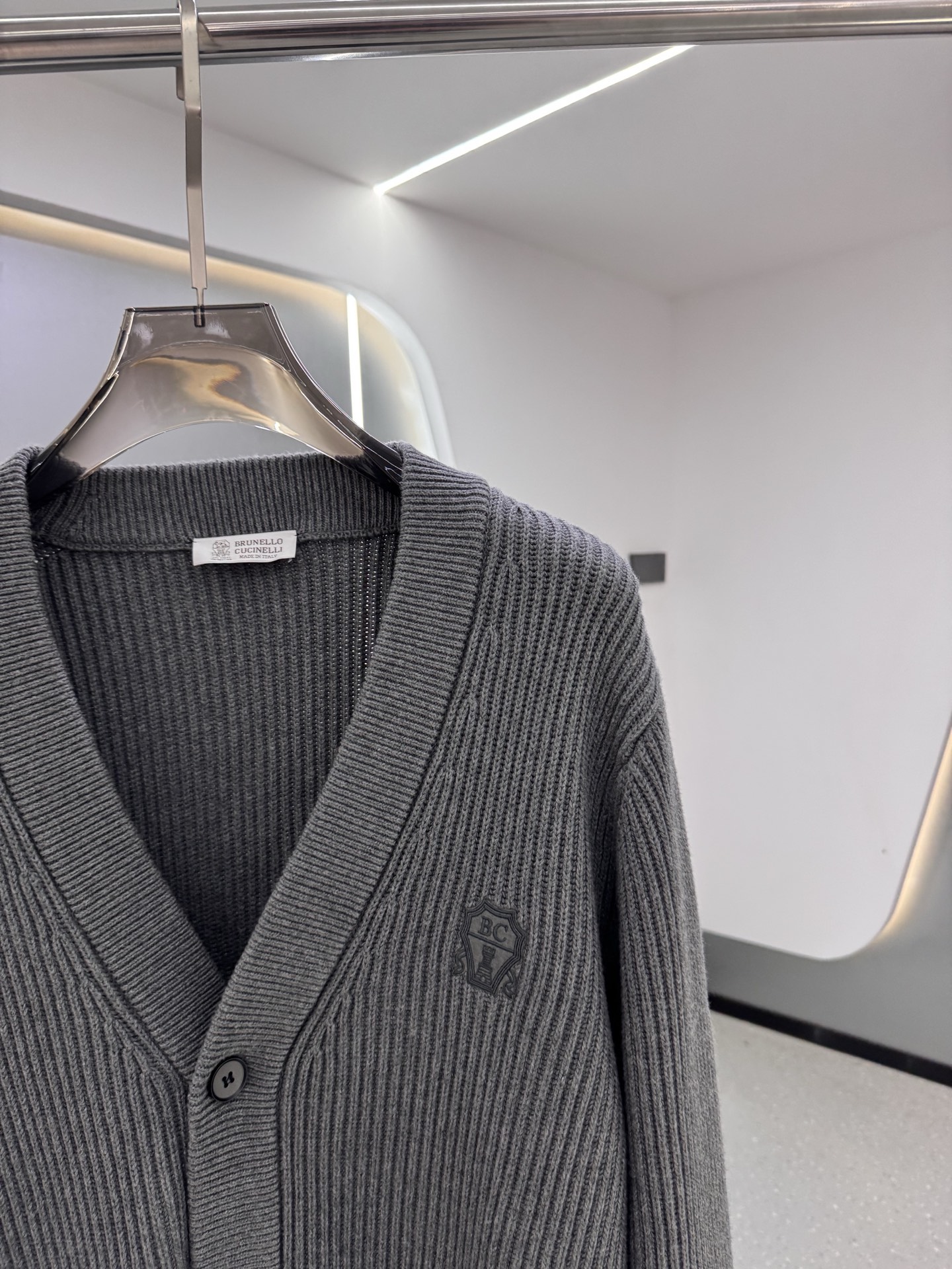 🔥BC 官网最新款秋冬14针高密提花针织开衫 甄选440克14针棉混纺材质 既有棉的质感软糯亲肤又具有糯