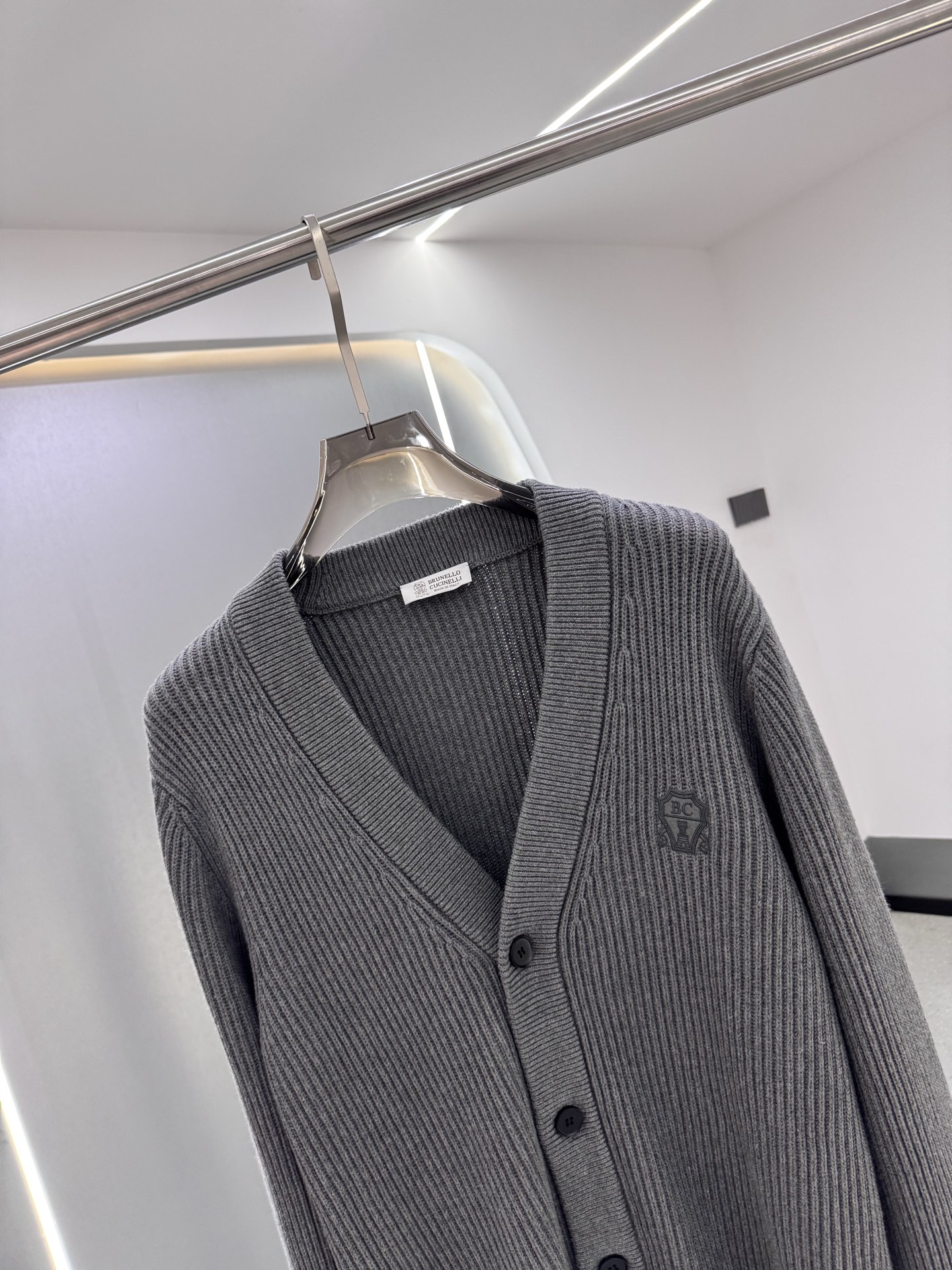 🔥BC 官网最新款秋冬14针高密提花针织开衫 甄选440克14针棉混纺材质 既有棉的质感软糯亲肤又具有糯