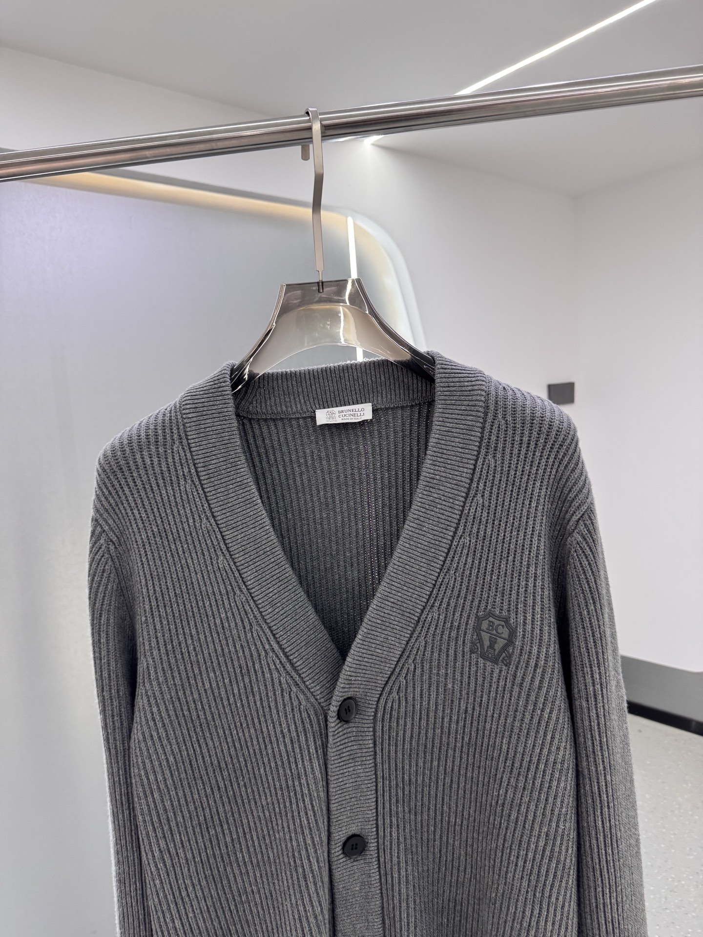 🔥BC 官网最新款秋冬14针高密提花针织开衫 甄选440克14针棉混纺材质 既有棉的质感软糯亲肤又具有糯