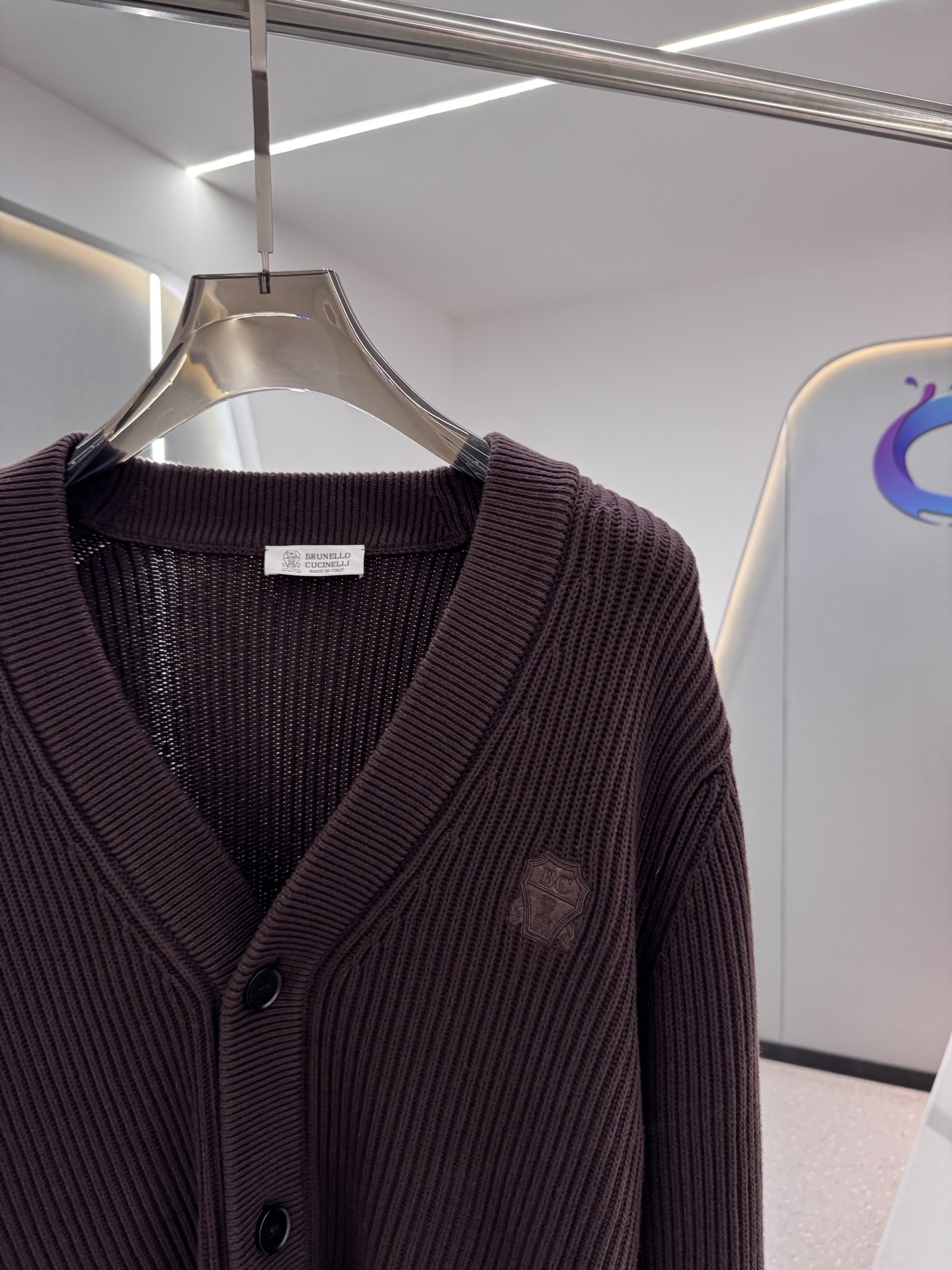 🔥BC 2024官网最新款秋冬14针高密提花针织开衫 甄选440克14针棉混纺材质 既有棉的质感软糯亲肤