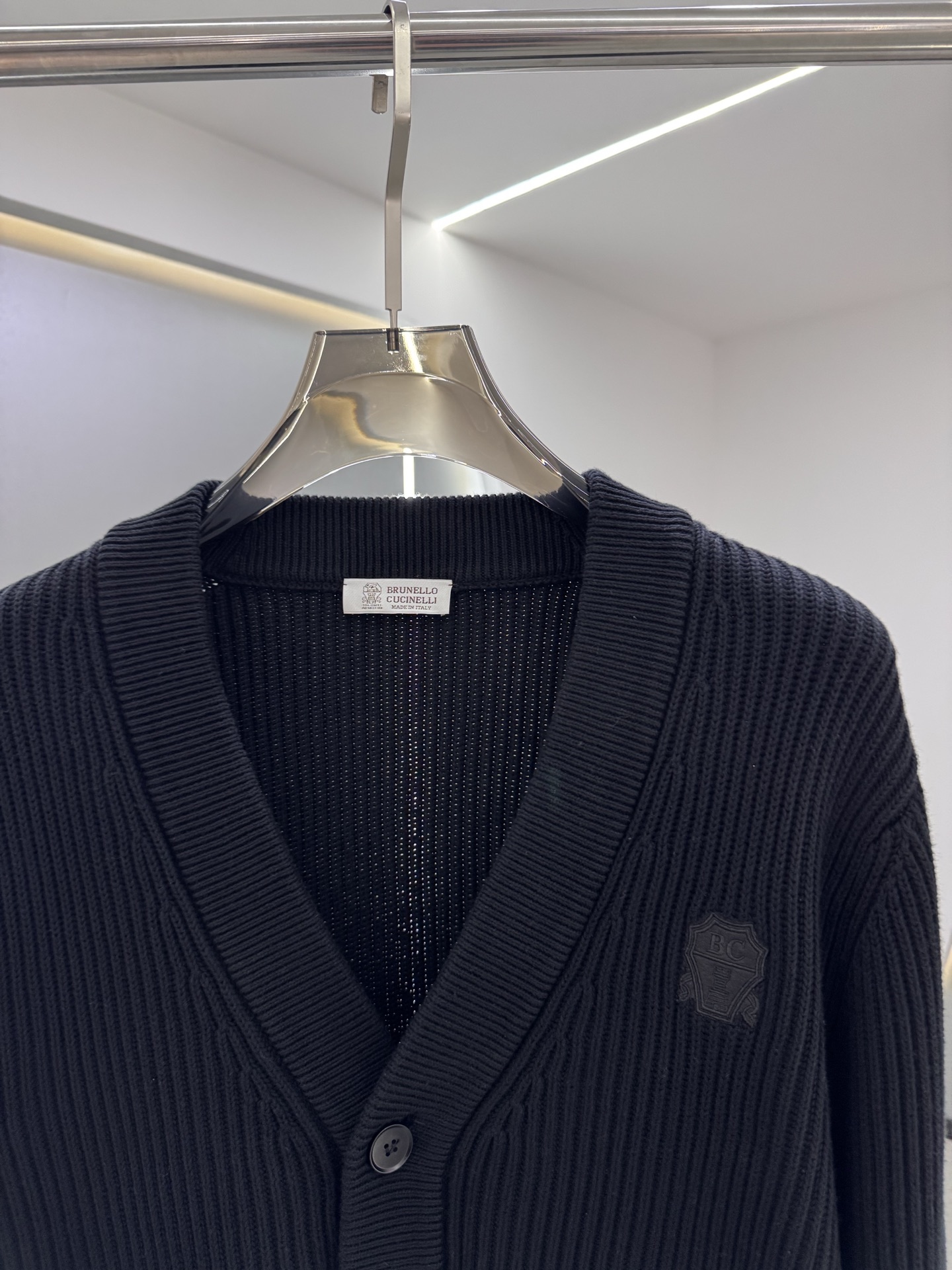 🔥BC 2024官网最新款秋冬14针高密提花针织开衫 甄选440克14针棉混纺材质 既有棉的质感软糯亲肤