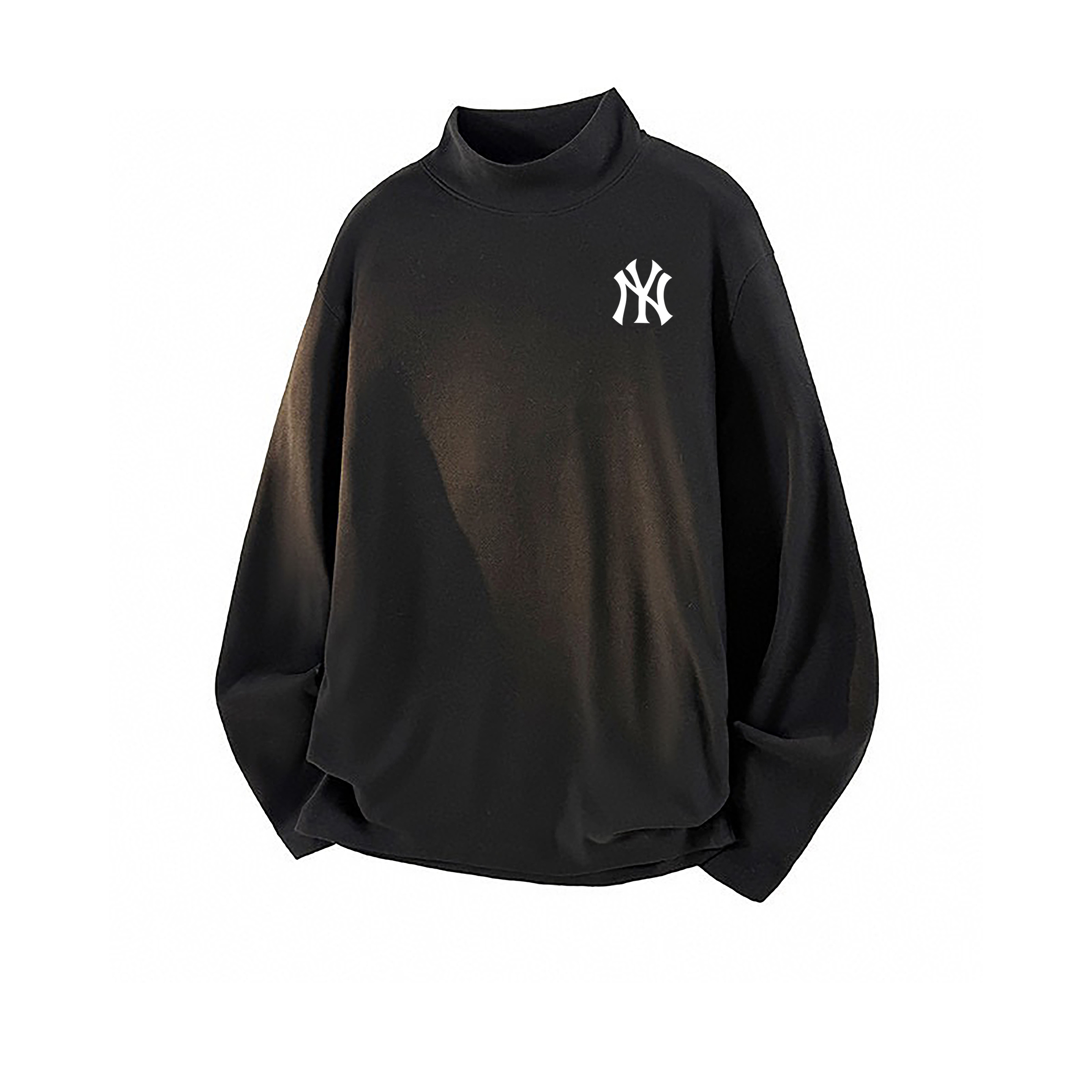 🛒购物价： p💰130德绒打底衫
MLB-NY双面磨毛德绒半高领长袖打底衫

     给大家带来一款既显瘦又不紧绷的弹力打底衫，在显瘦保暖舒适的同时，摆脱传统保暖衣的臃肿显胖感

     甄选德国进口双面磨毛德绒面料，巴素兰工艺处理，亲肤舒适保暖，手感软糯细腻，恒温持热，耐穿耐磨不起球，领口二本针加固，不易变形

     高弹力，版型贴身不紧绷，打底不显臃肿，超级显瘦，寒冷的冬季在室内无需暖气和空调，穿上这款内衣打底衫就够了，超级保暖，自带发热锁温效果，热到冒烟🔥巨软糯，户外搭配一件羽绒服可抗住零下30度，双面磨毛德绒，很软很细腻，穿上暖暖的，很贴心，恒温发热科技，上身即暖，面料舒适透气，汗不贴身，透气干爽舒适

     这是一款兼保暖与颜值的保暖衣，穿上它，保暖又轻盈，恰到好处地平衡了舒适度与时尚感。无论单穿或内搭，都能展现干净利落的身形线条， 半高领设计修饰颈部比例，纯色极简设计永不过时，搭配外套、羽绒服或卫衣都毫无违和感。

Color：黑色/白色
Size：M/L/XL

                    胸围         肩宽       衣长
           M       102          46          68      
           L        106          47           70               
           XL      110         48           72  

M推荐身高/体重 155-165cm/90-130斤
 
L推荐身高/体重：165-175cm/130-160斤

XL推荐身高/体重：175-185cm/160-190斤
        
      【注：手工测量 存在1～3 cm 误差】









