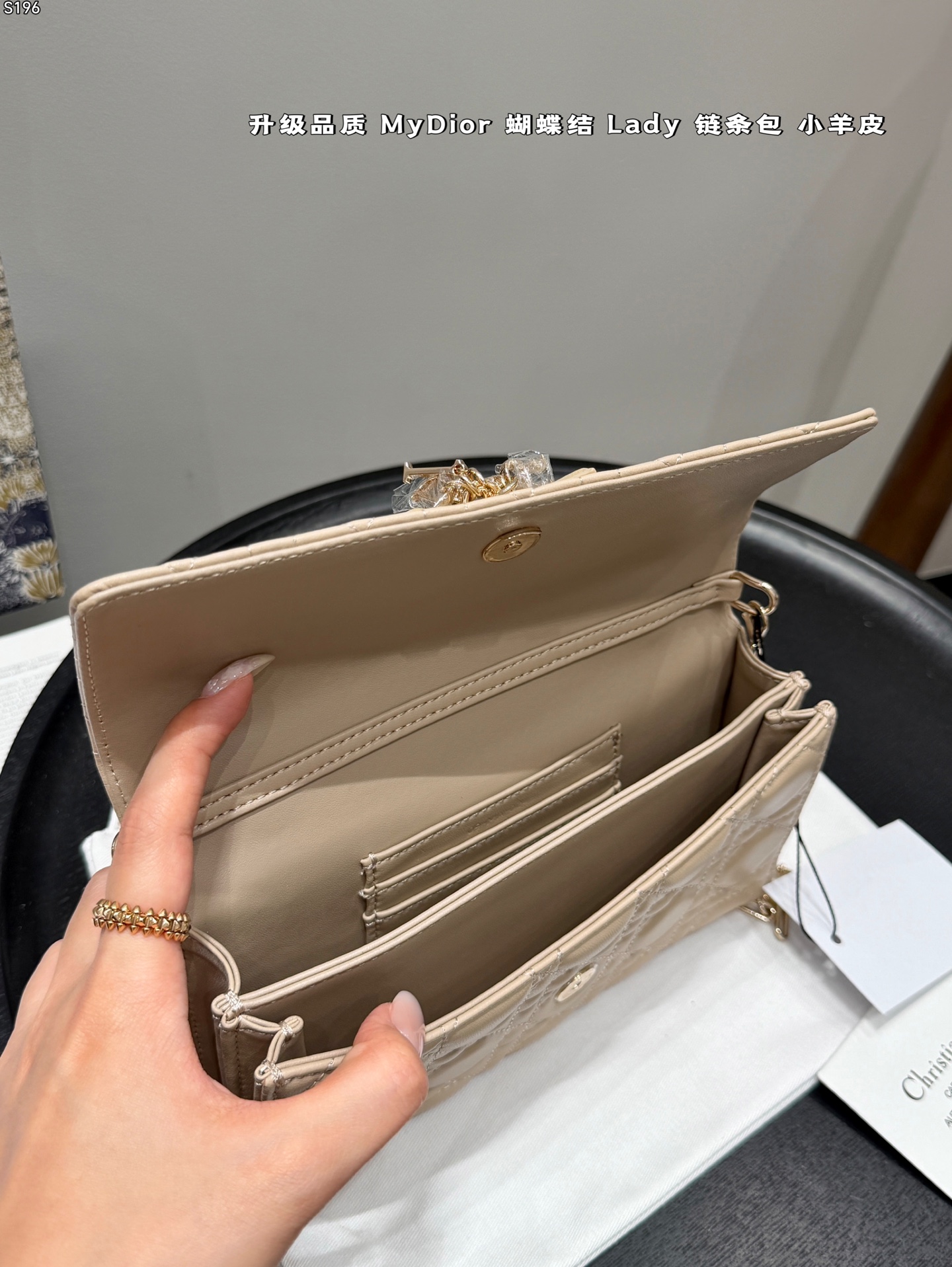 Dior bag Upgraded version lambskin — photo 9