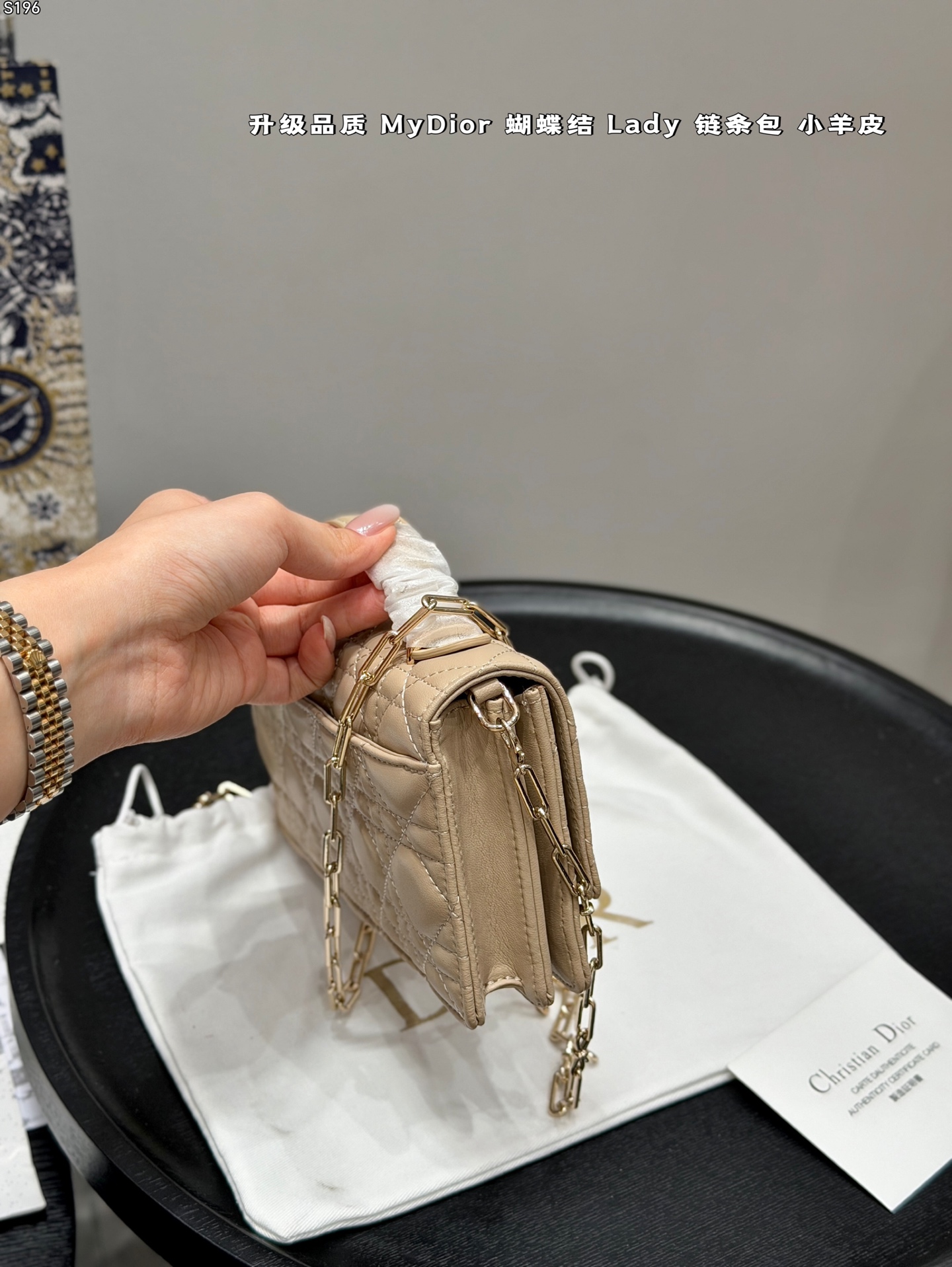 Dior bag Upgraded version lambskin — photo 5