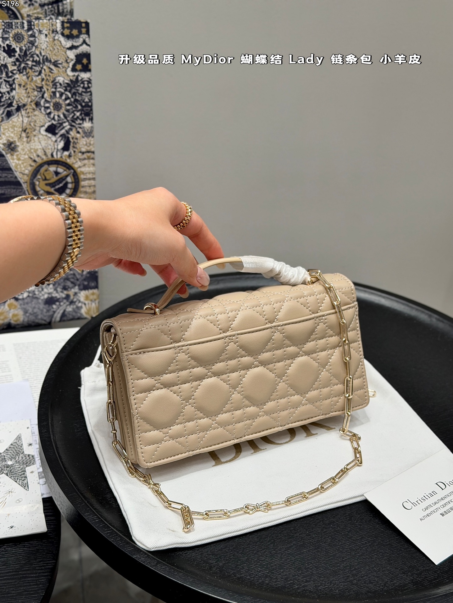 Dior bag Upgraded version lambskin — photo 4