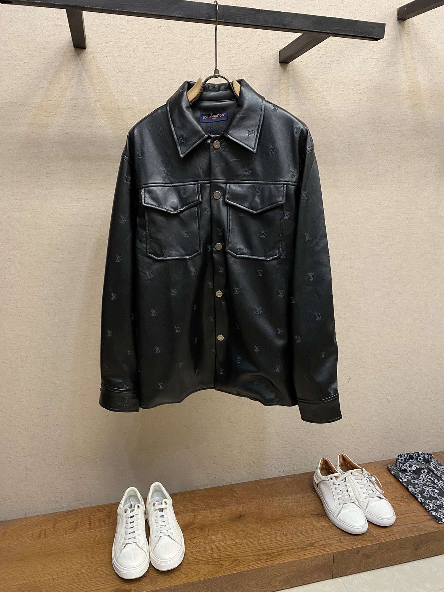 Louis Vuitton Leather Jacket 07810