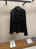Balenciaga Clothing Shirts & Blouses Unisex Cotton Silk Casual