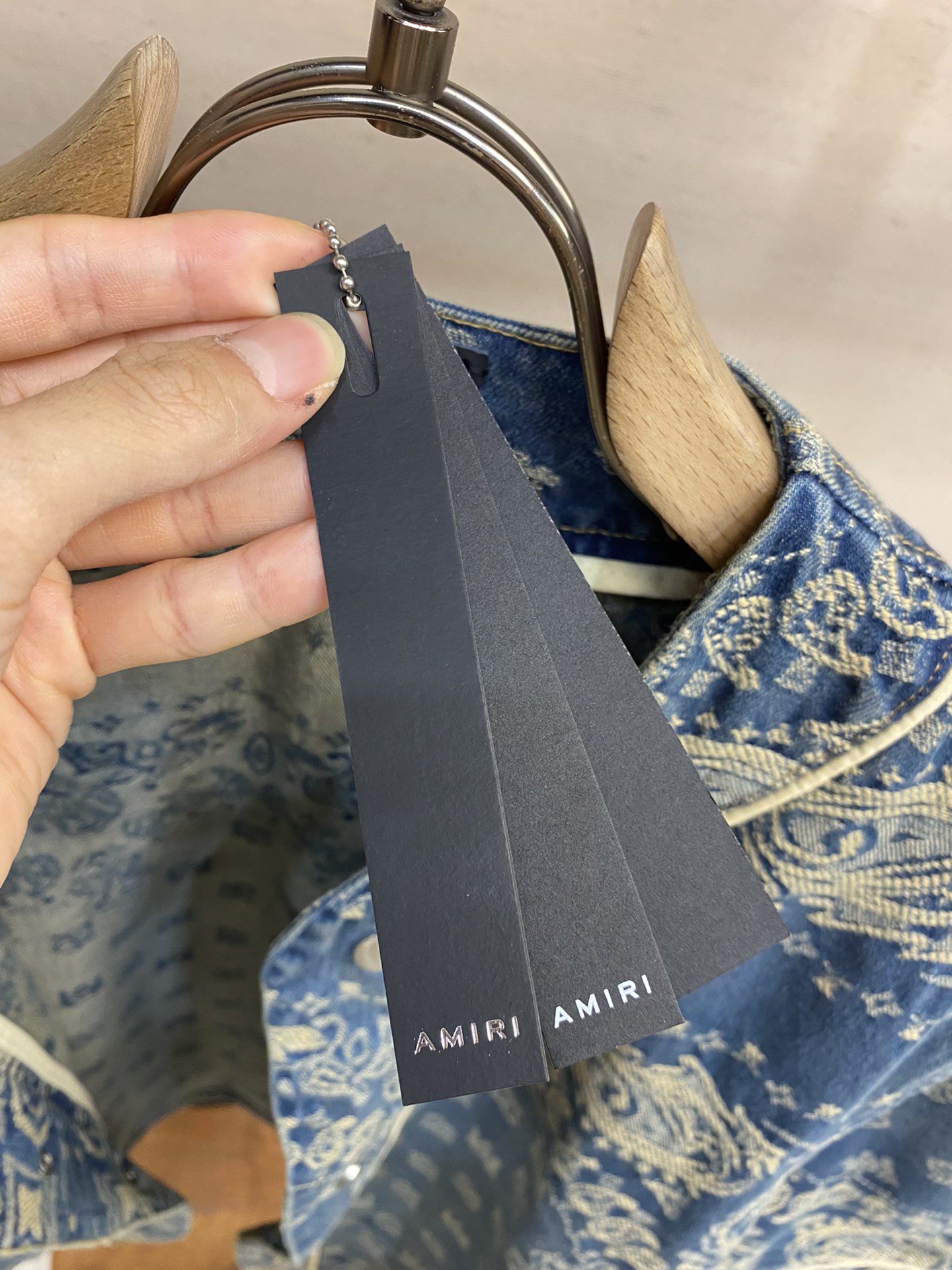 Amiri 24ss Cowboy Shirts: Customized One-Size-Fits-All with Unique Design & Tailoring - 图片 8