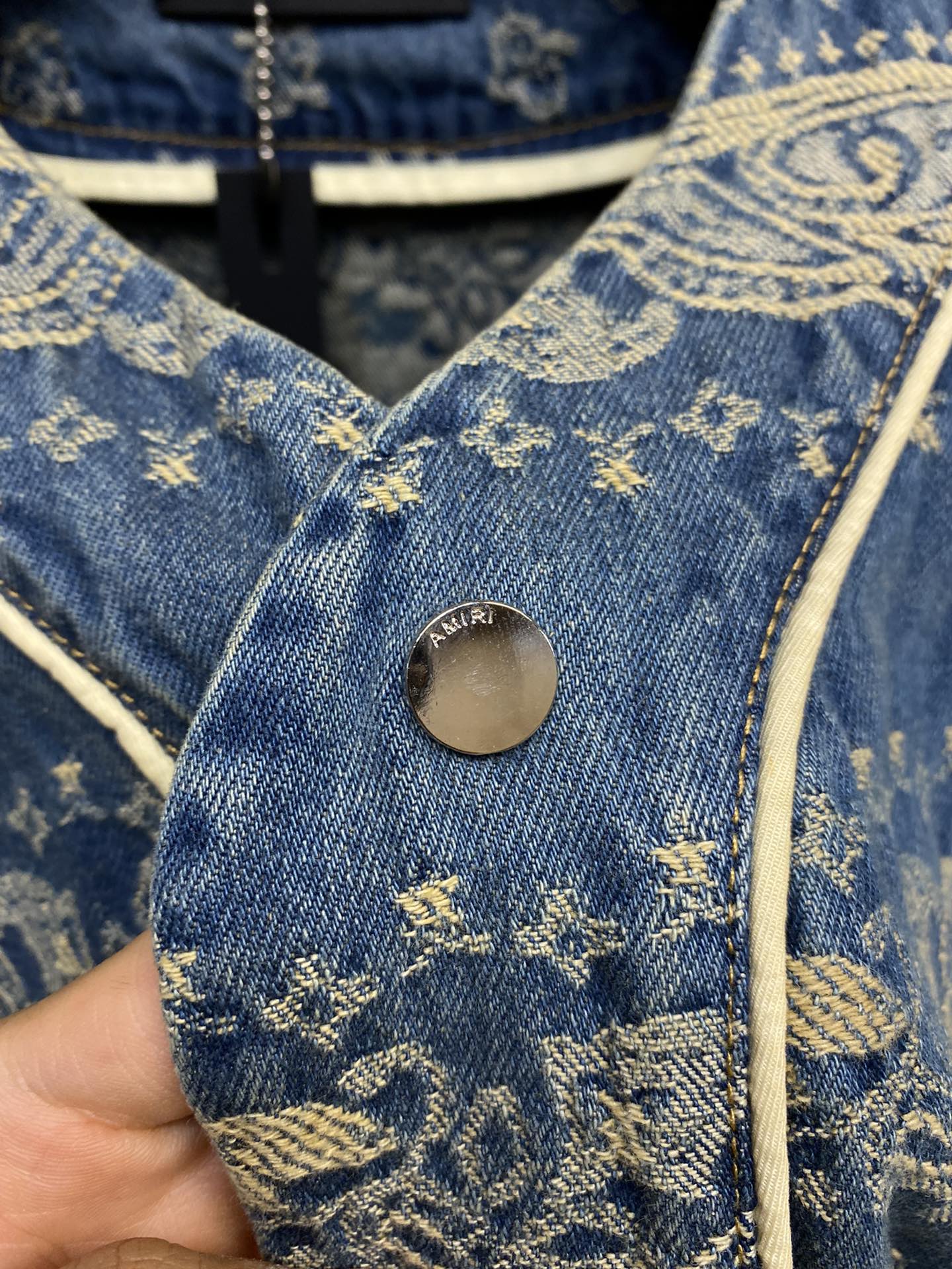 Amiri 24ss Cowboy Shirts: Customized One-Size-Fits-All with Unique Design & Tailoring - 图片 5