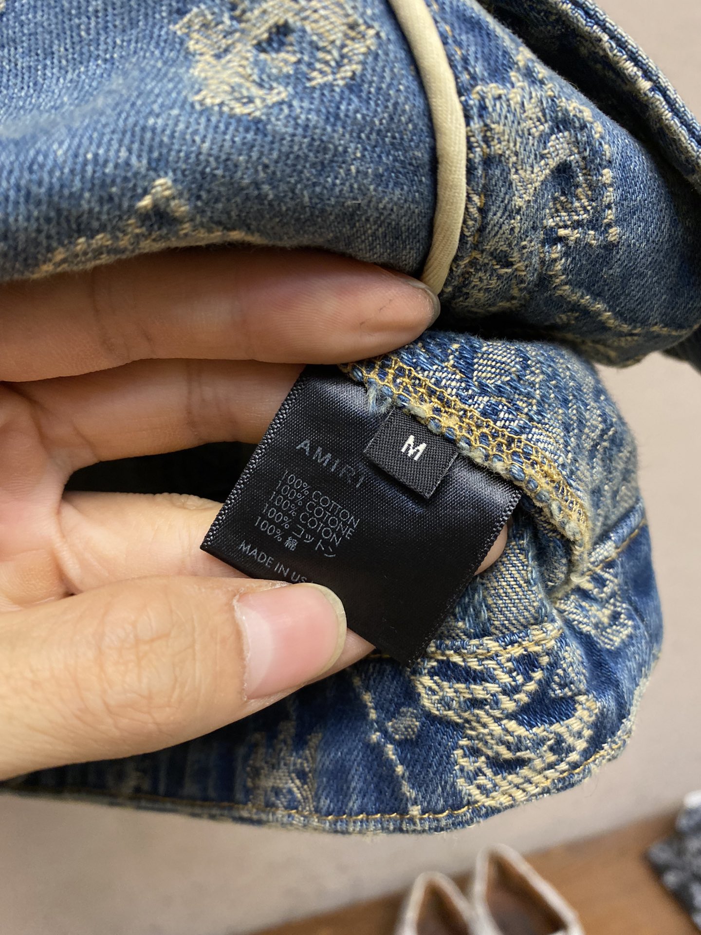 Amiri 24ss Cowboy Shirts: Customized One-Size-Fits-All with Unique Design & Tailoring - 图片 7