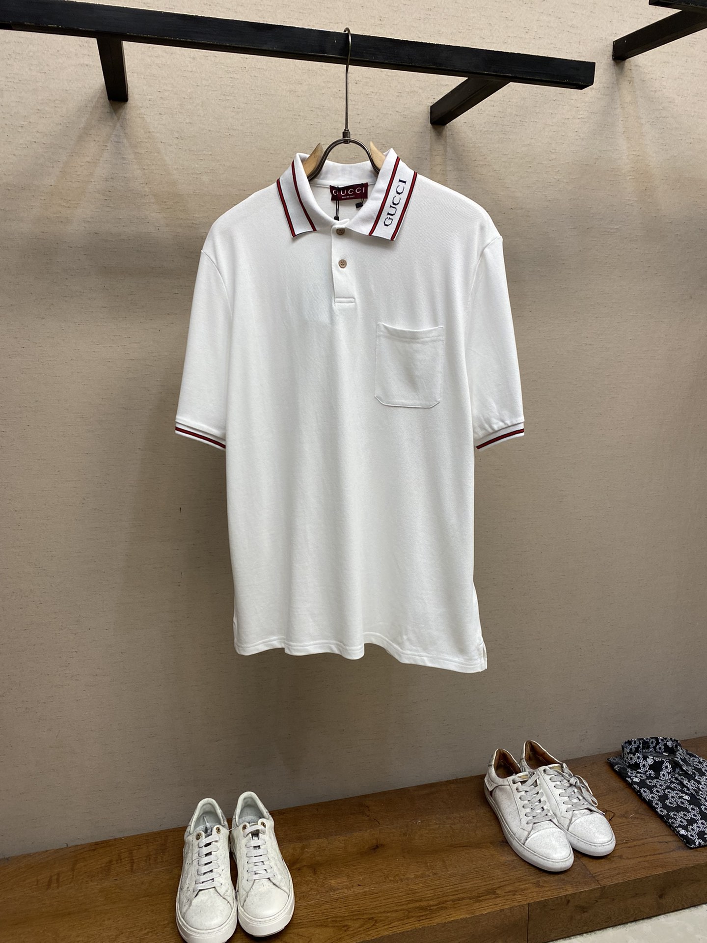 Gucci Replicas
 Clothing Polo Replica Every Designer
 Cotton Short Sleeve