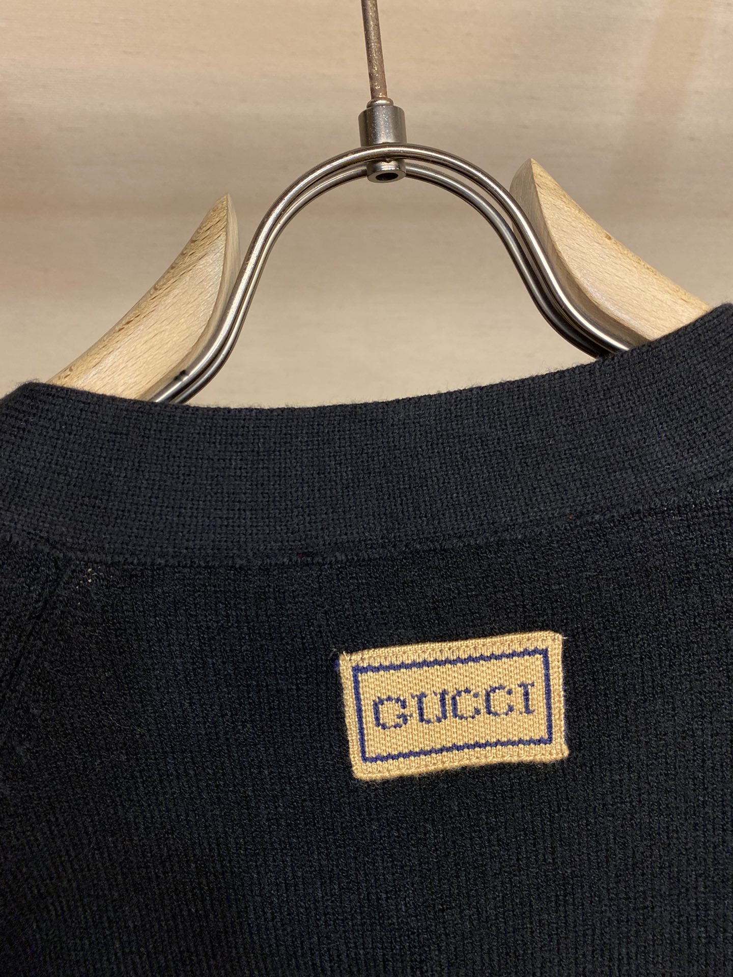 Gucci古驰FW24秋冬新品经典长袖开衫毛衣-对色定染羊毛混纺棉纱线高克重高密度超高品质毛料柔软细腻亲