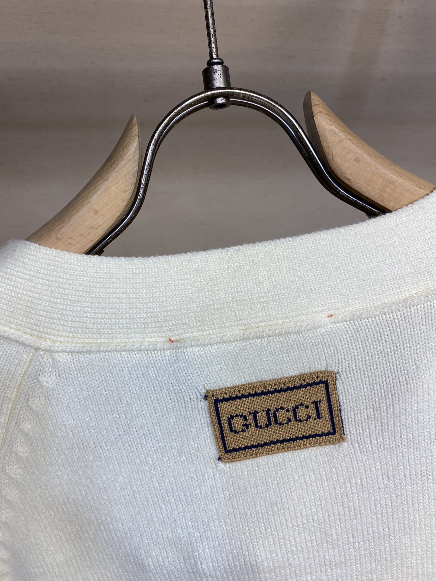 Gucci古驰FW24秋冬新品经典长袖开衫毛衣-对色定染羊毛混纺棉纱线高克重高密度超高品质毛料柔软细腻亲