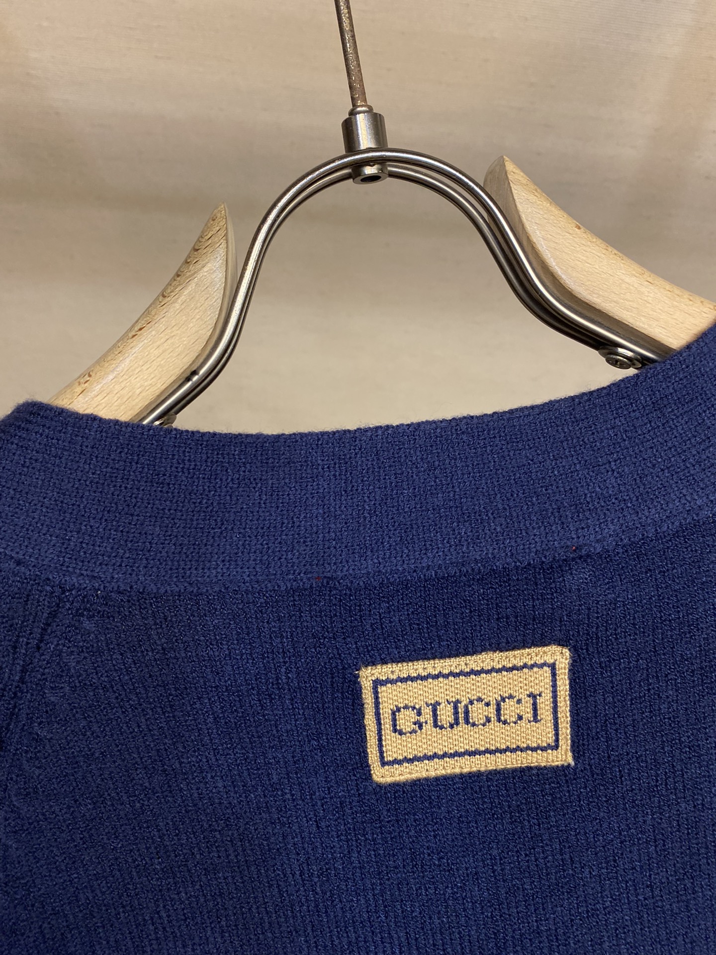 Gucci古驰FW24秋冬新品经典长袖开衫毛衣-对色定染羊毛混纺棉纱线高克重高密度超高品质毛料柔软细腻亲