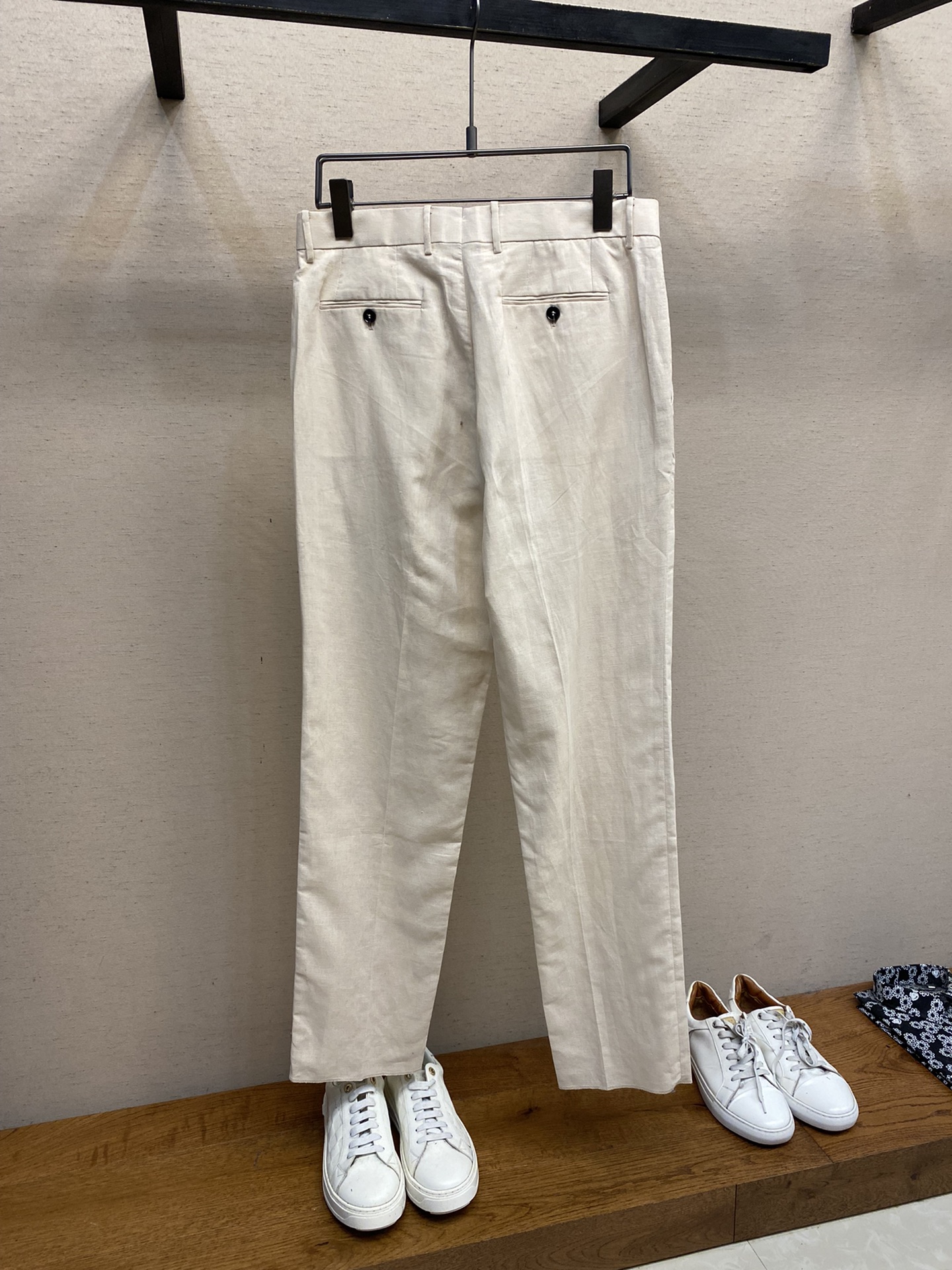 “Zenium Casual Dress: Cozy Polyester-Linen Blend for Hot Summers, Broad-Legged Shorts in S-XL Sizes” - 图片 2