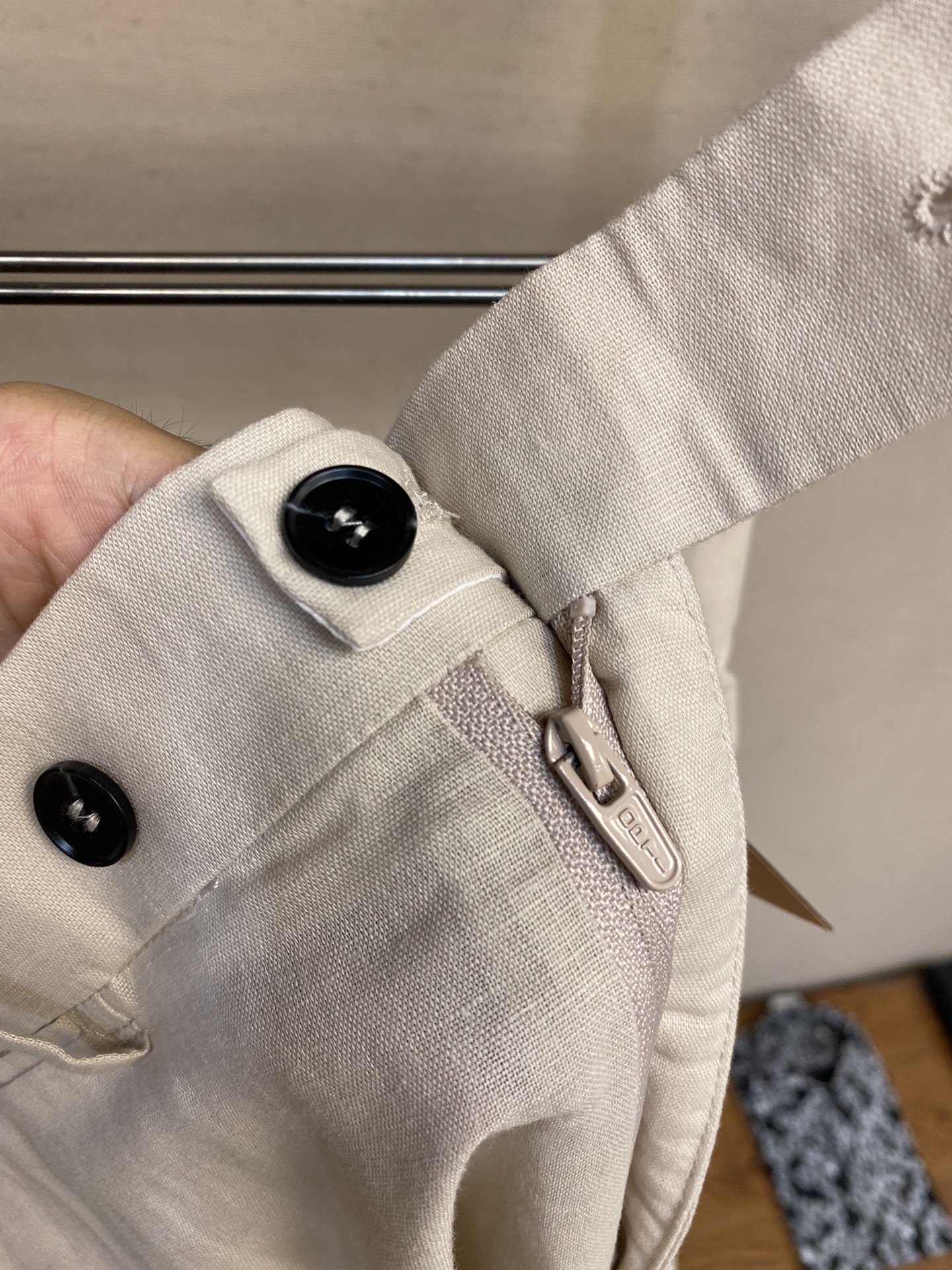 “Zenium Casual Dress: Cozy Polyester-Linen Blend for Hot Summers, Broad-Legged Shorts in S-XL Sizes” - 图片 4