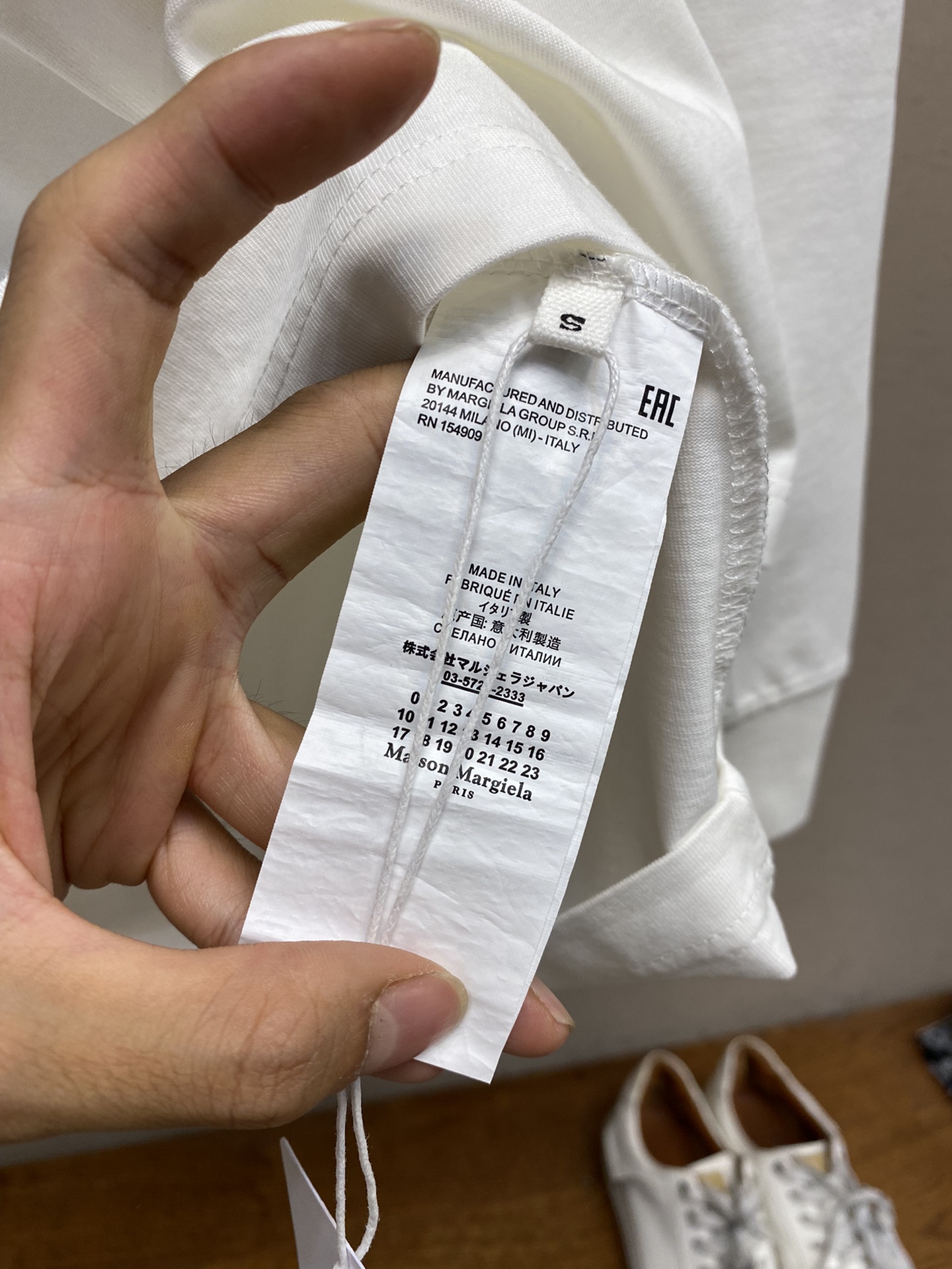 Maison Margiela Embroidered Long-Sleeved T-Shirt Review and Care Tips - 图片 6