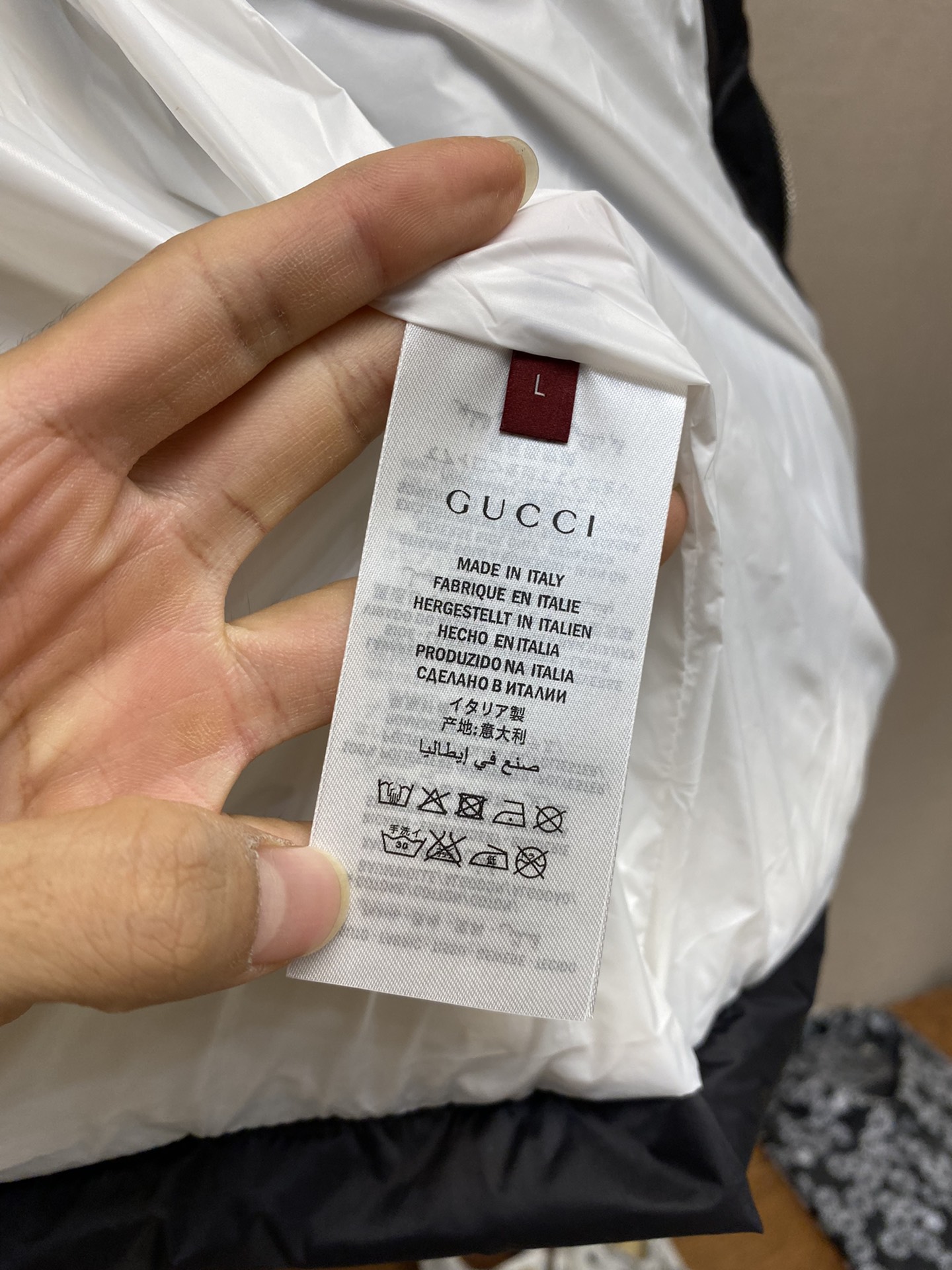 Gucci24FW秋冬新款原单羽绒服外套官网同步售卖爆款渠道货高端定制内填充顶级国标纯正90白鸭绒品质经