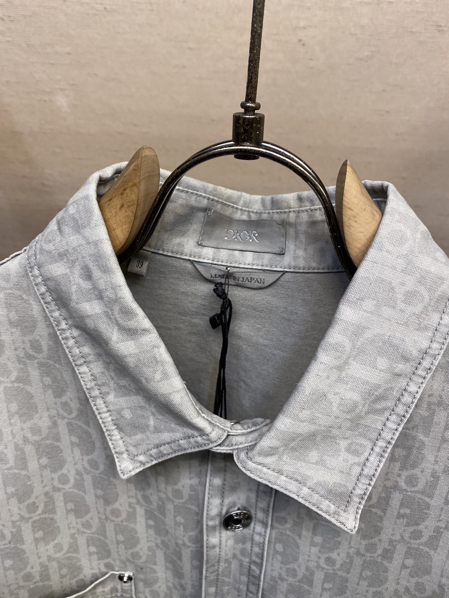 Dior CD Oblique Printed Shirt, 40s Cotton Fabric - Luxury Women's Apparel 4 i1741163571008 7280 0 2