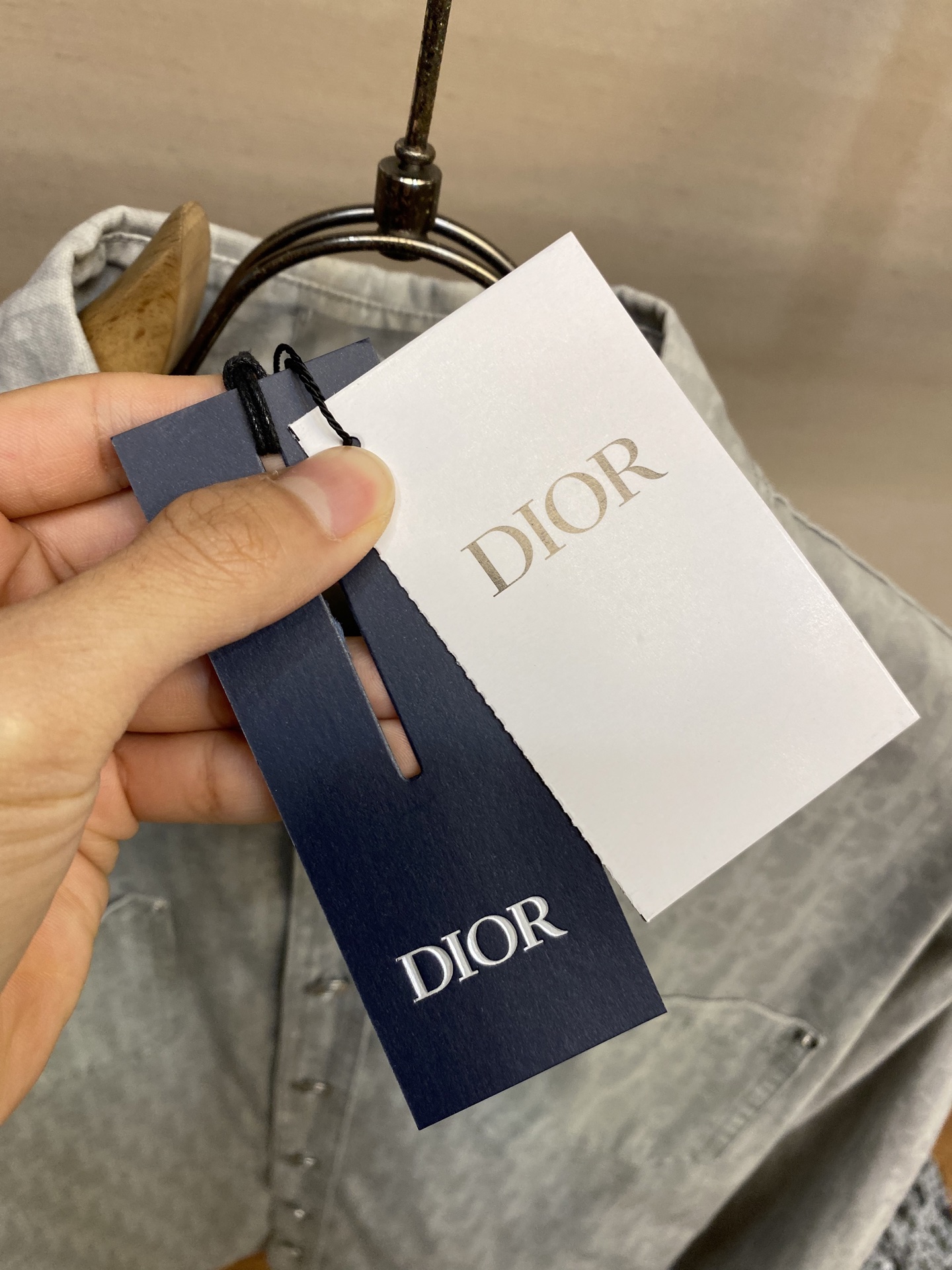 Dior CD Oblique Printed Shirt, 40s Cotton Fabric - Luxury Women's Apparel 10 i1741163571060 2639 0 8