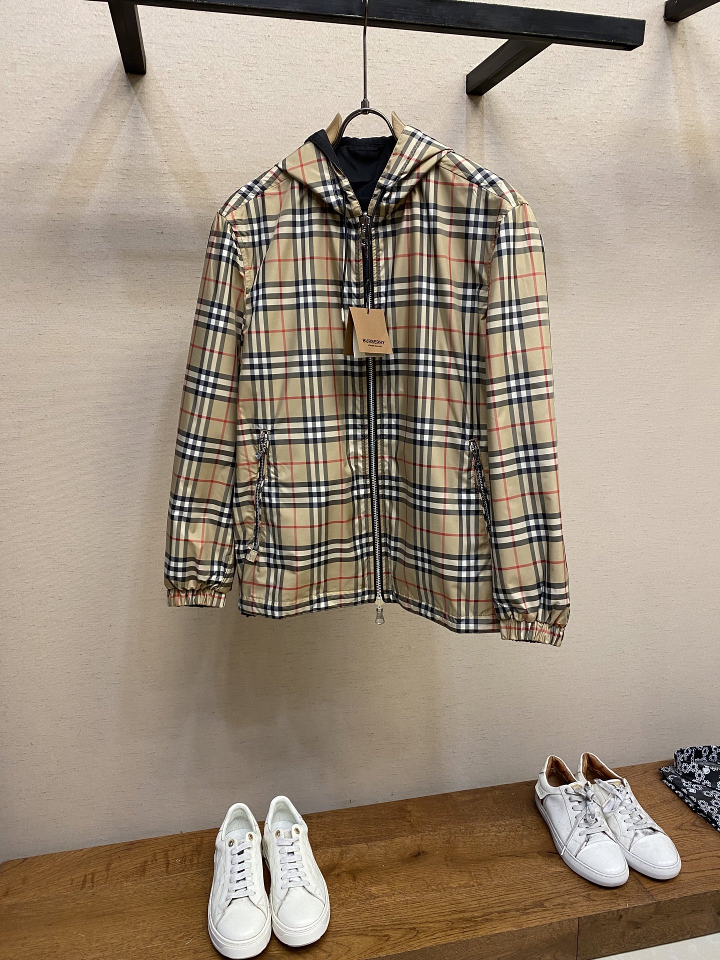 “2021 BBR Double Jacket: Khaki Weave, Custom Hardware, Size S-2XL, Free Pressure Locker Access” - 图片 1