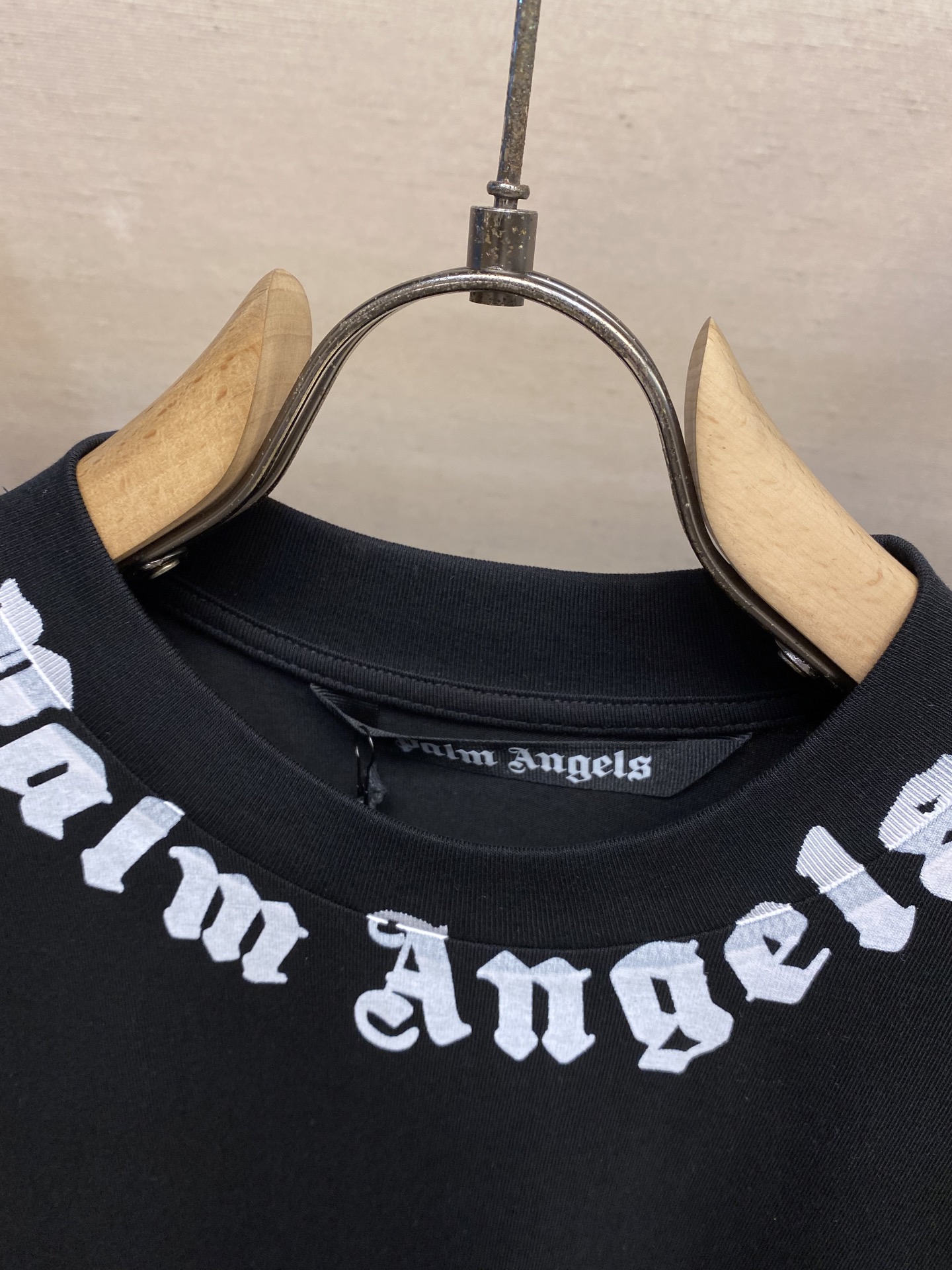 Palm Angels Chan Xingbo T-shirts: 240g Cotton, YB-1 Logo, Sizes S-XL - 图片 4
