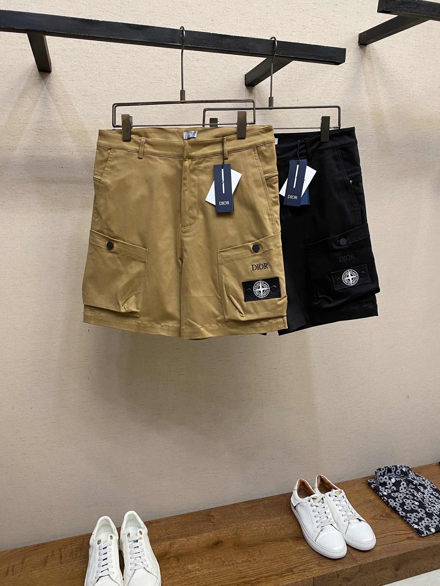 🌟🌟Dior、24ss新款短裤来自 DIOR AND STONE ISLAND 限定系列，突显联名系列标