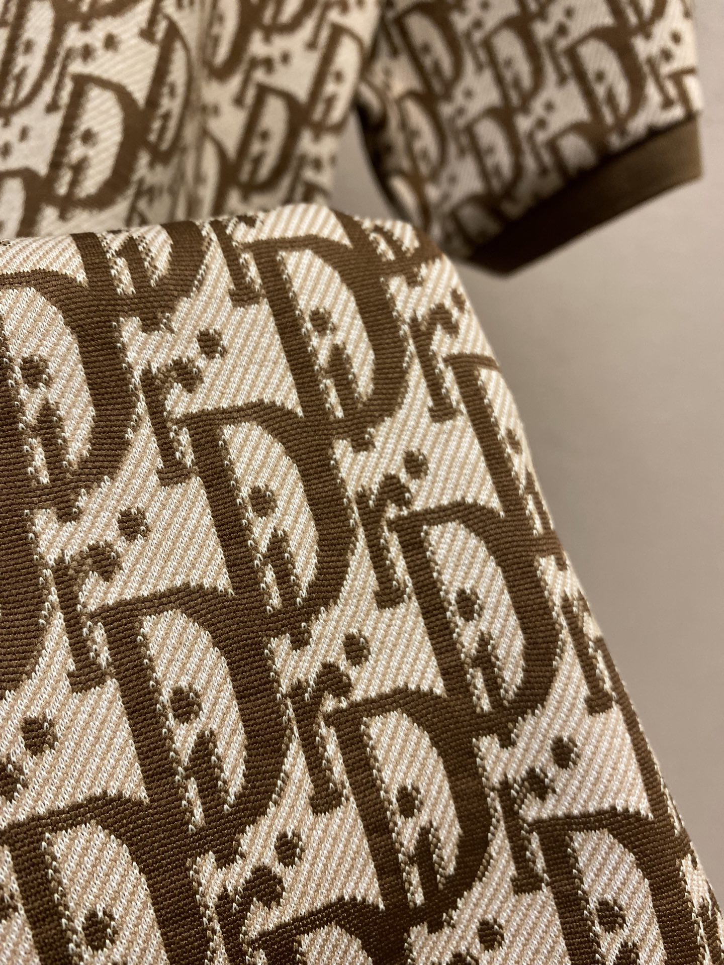 🌟🌟Dior，POLO衫翻领上身百搭半袖高版本纯棉经典短袖
这款纯棉拼色 高克重纯棉场上是没有的，我们家