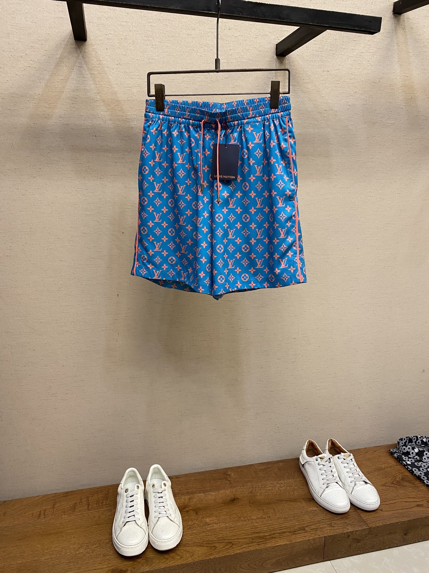 Louis Vuitton Monogram Glow Shorts: Family Edition with Unique Pattern and Colorful Details