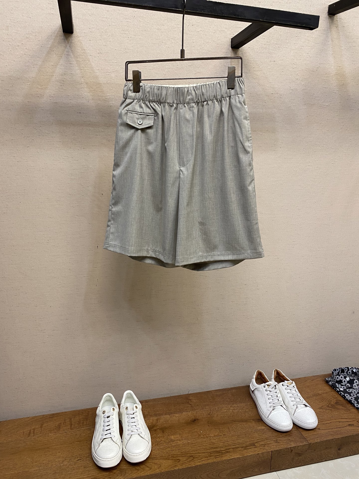 BC Wool Tweezer Shorts: Fashionable Cotton Thongs for Comfortable Outdoor Exercise. - 图片 1