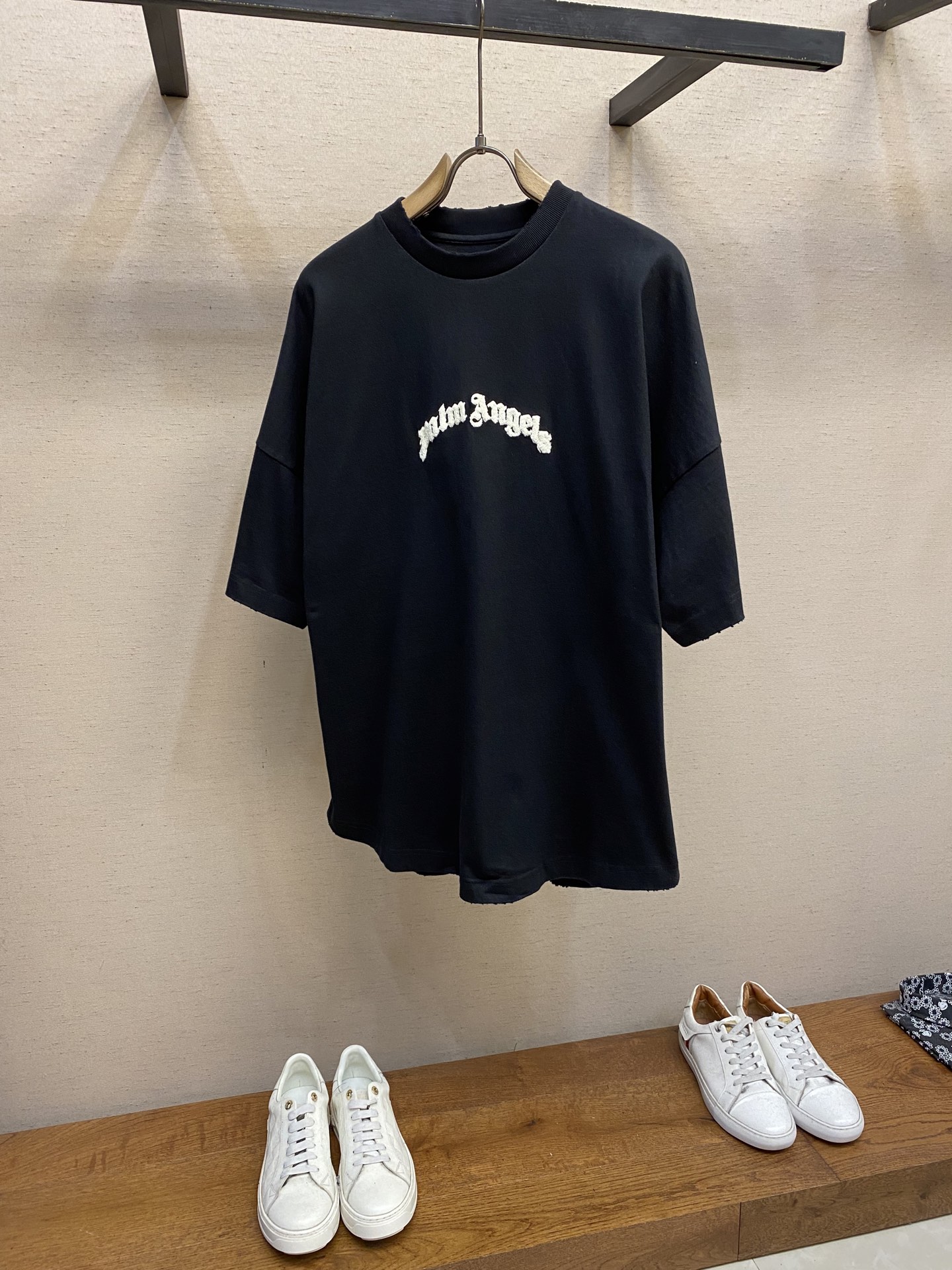 “New Season Palm Angels PA Short-Sleeve T-Shirt for Couples, Sizes S-XL”