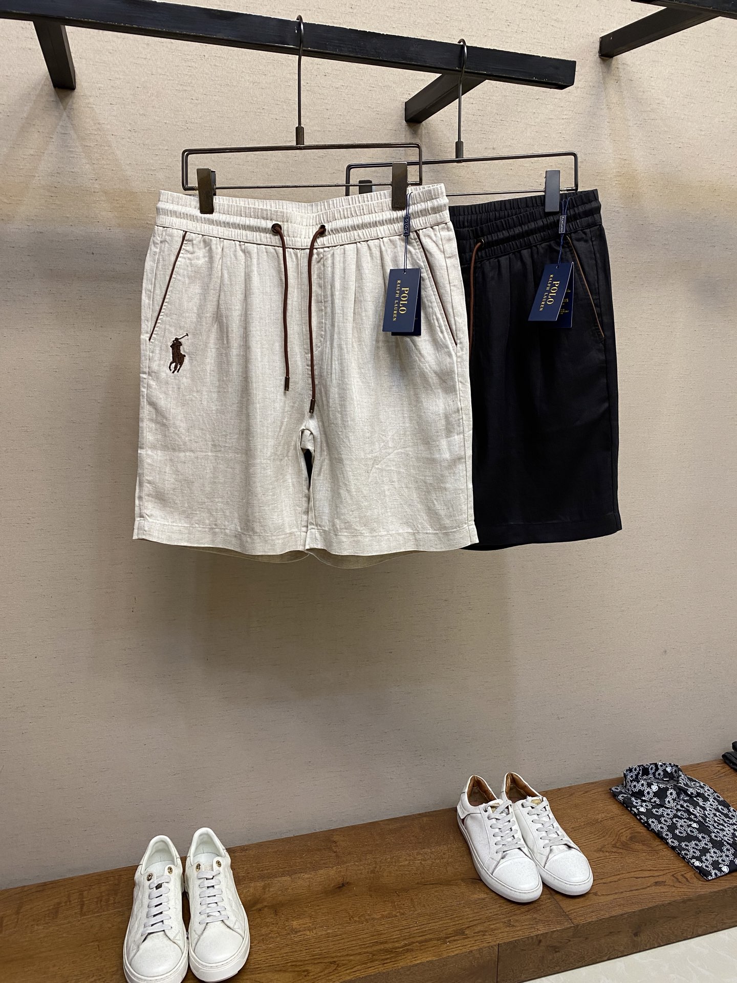Summer Men’s Knit Shorts: Comfortable, Stylish, and Breathable with Linen Blend - 图片 3