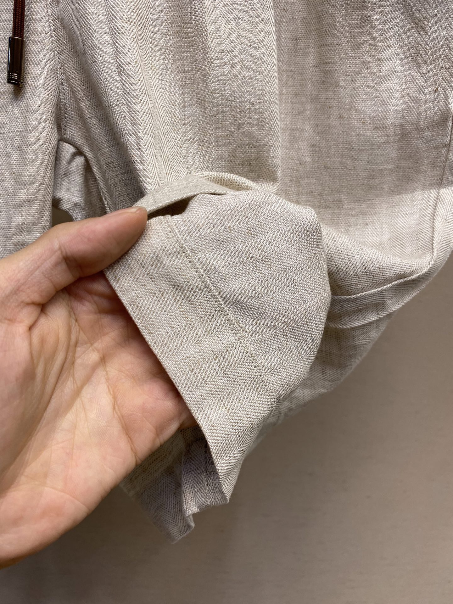 Summer Men’s Knit Shorts: Comfortable, Stylish, and Breathable with Linen Blend - 图片 8