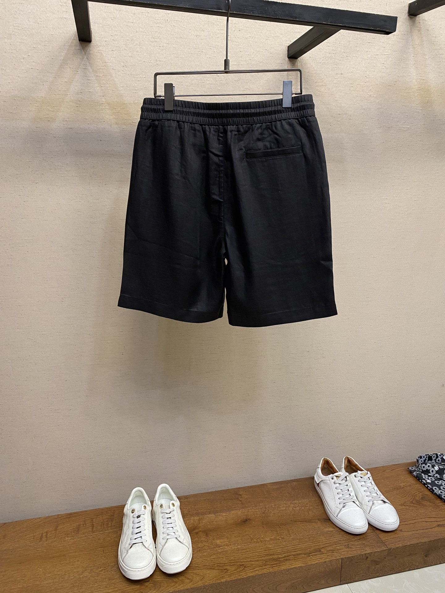 Summer Men’s Knit Shorts with Linen Blend for Comfort and Style - 图片 2