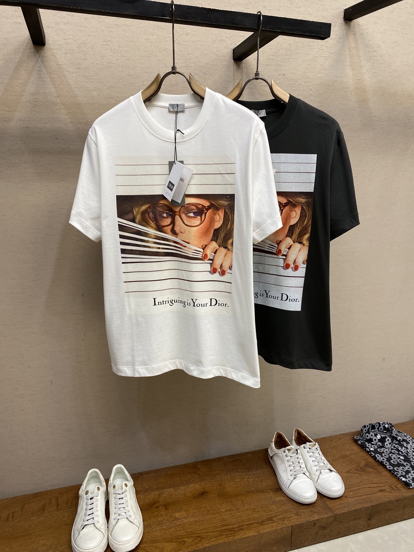 2025 Early Autumn Dior Héritage T-shirt: A Stylish 1980s-Inspired Men’s Tee - 图片 3