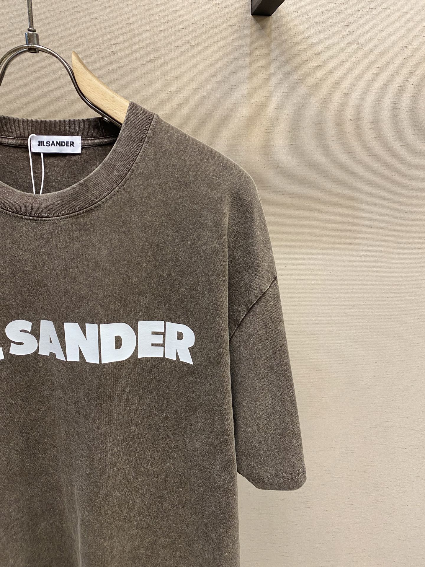Jil Sander Two-Colour OS Short Sleeve T-Shirts: Retro Style, Comfortable Fit - 图片 5
