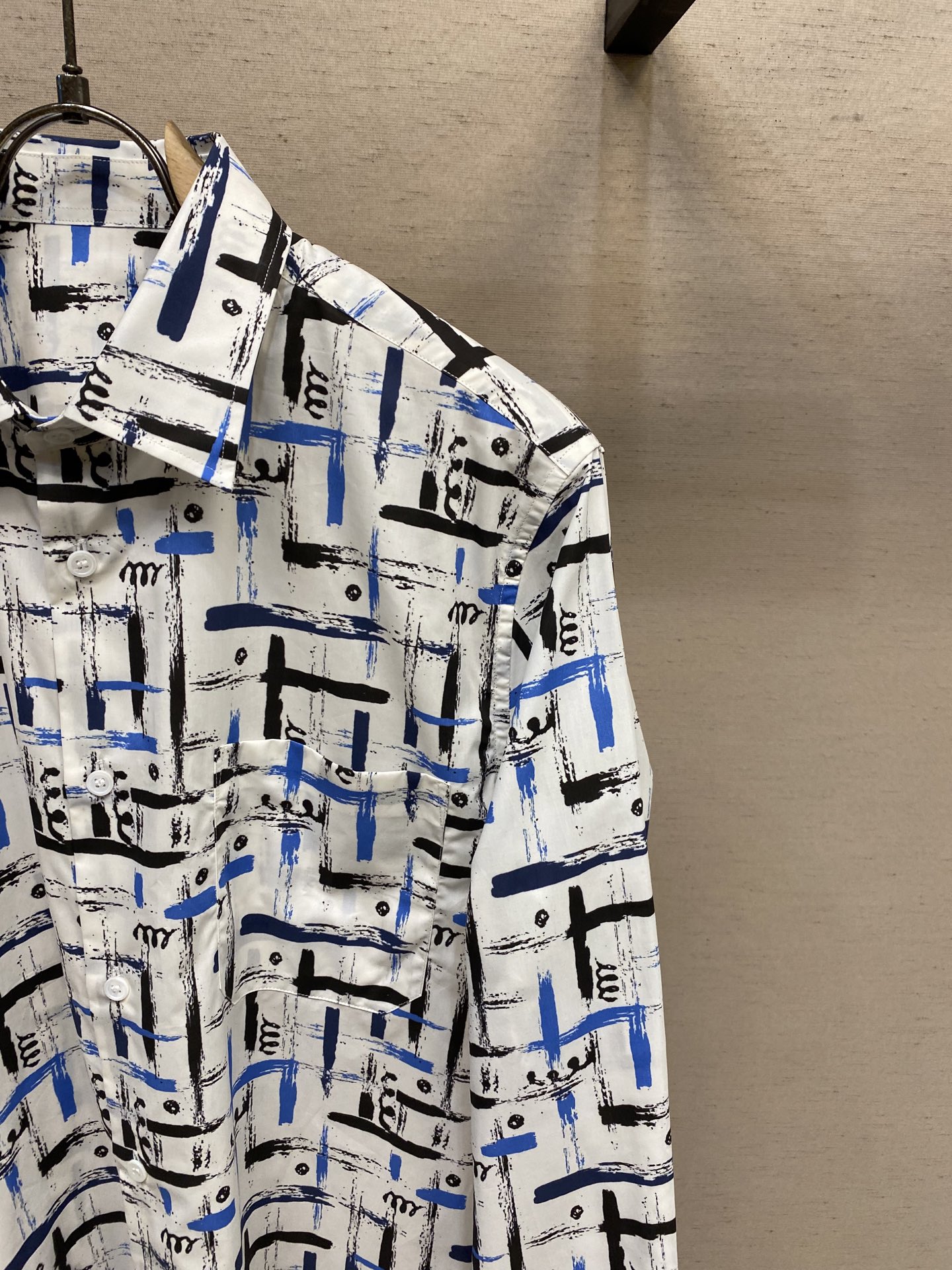 Kiton Hand Shirt: Unisex, Naples Craftsmanship, Deep-Sea Tampons, Wool, Australia Buttons, Business & Leisure - 图片 4