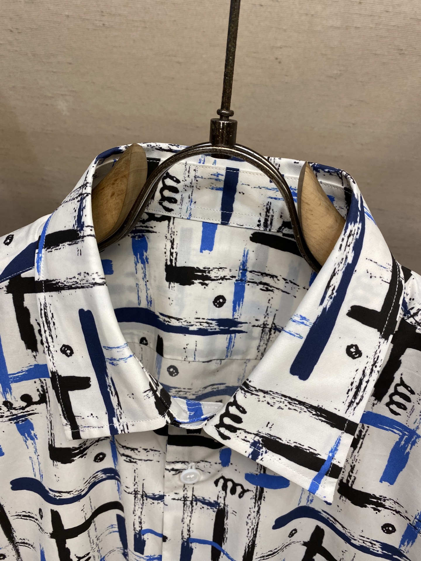 Kiton Hand Shirt: Unisex, Naples Craftsmanship, Deep-Sea Tampons, Wool, Australia Buttons, Business & Leisure - 图片 3