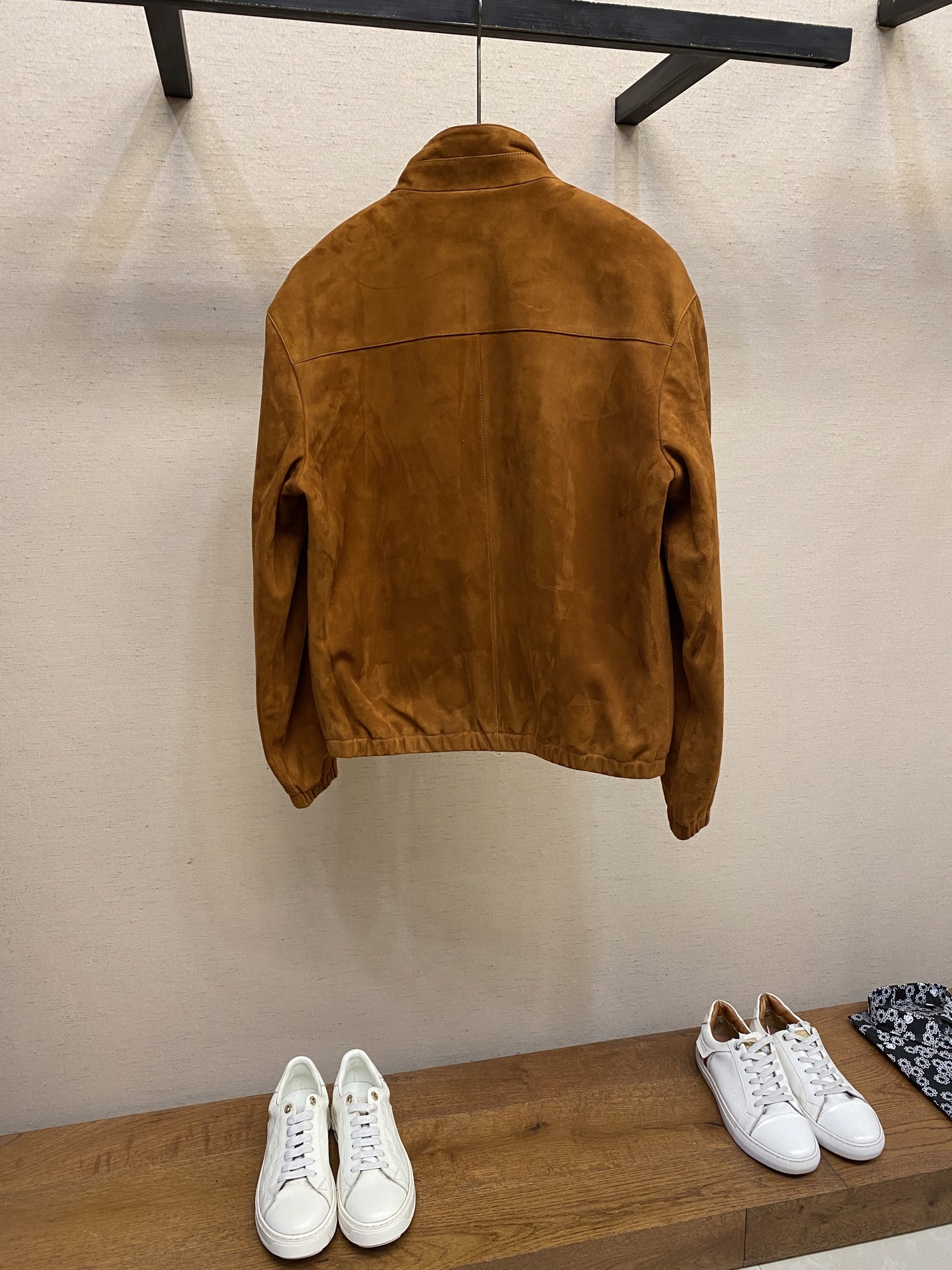 Luxurious Loro Piana Sheep Leather Jacket: Essence of Old Money Style - 图片 2