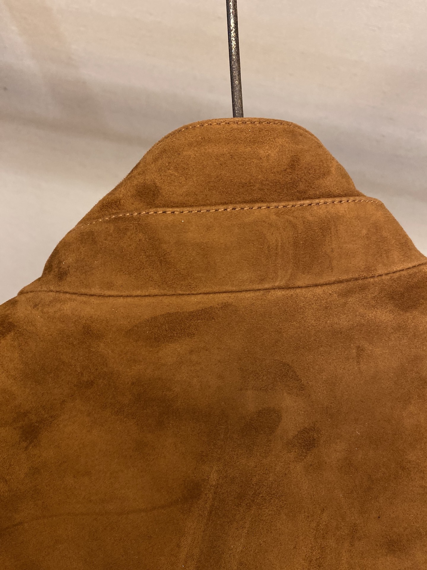 Luxurious Loro Piana Sheep Leather Jacket: Essence of Old Money Style - 图片 9