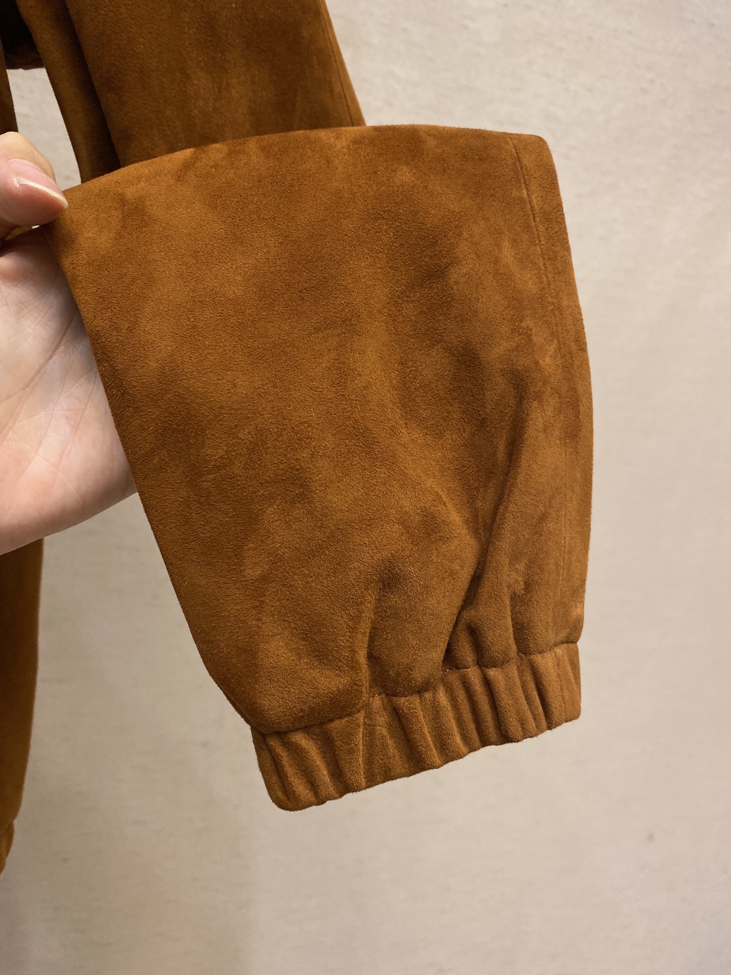 Luxurious Loro Piana Sheep Leather Jacket: Essence of Old Money Style - 图片 7